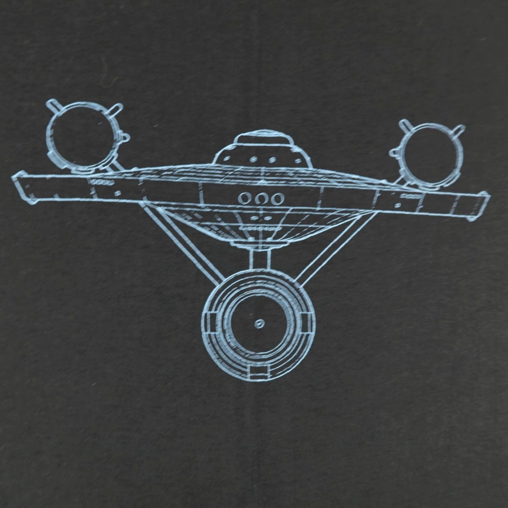 Vintage Vintage Star Trek Shirt Mens XL Black Enterprise Space Ship Single Stitch 80s Size US XL / EU 56 / 4 - 3 Thumbnail