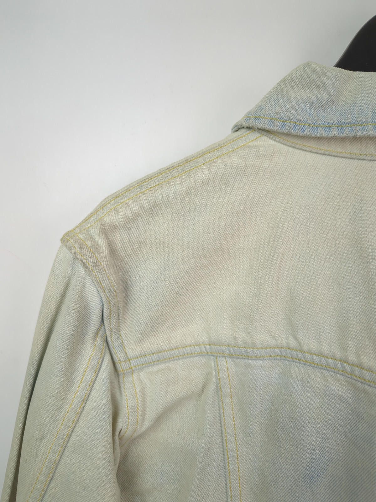 Saint Laurent Paris NWT SS18 SLP Sz S Blue Denim Trucker Jacket Light Wash Size US S / EU 44-46 / 1 - 10 Thumbnail
