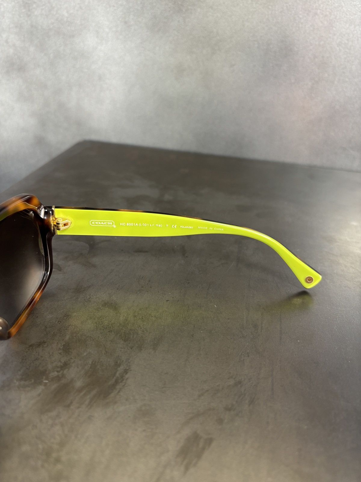 Coach Polarized Coach Sunglasses Monogram 5052/T5 Emma Tortoise Size ONE SIZE - 14 Thumbnail