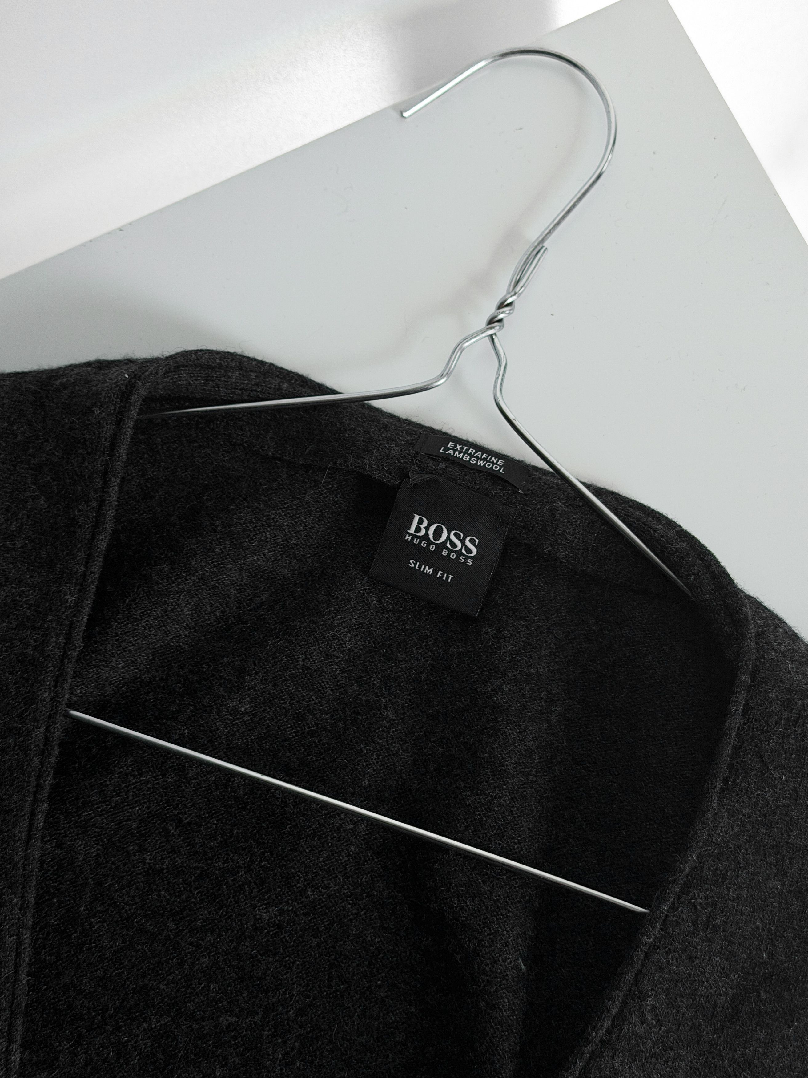 Hugo Boss HUGO BOSS Men’s Wool Vest Size US L / EU 52-54 / 3 - 3 Thumbnail