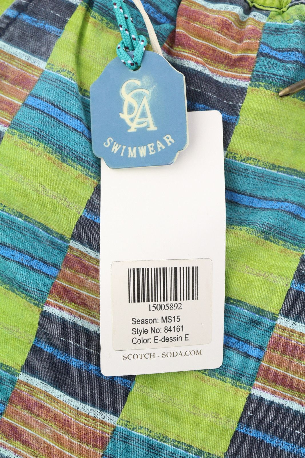 Scotch & Soda W30 Colourful Elastic Waist Mesh Lined 84271 Size US 30 / EU 46 - 6 Thumbnail