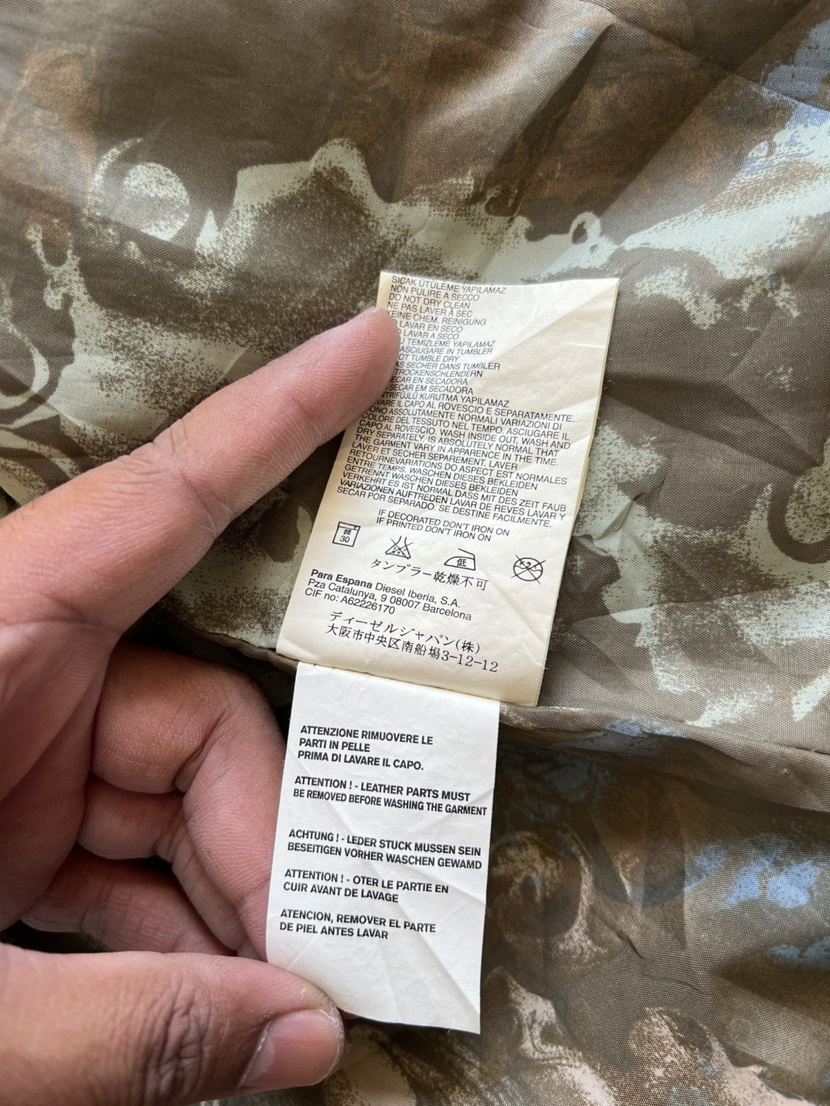 Diesel Vintage Diesel Military Cropped Hoodie Jacket Size US S / EU 44-46 / 1 - 17 Thumbnail