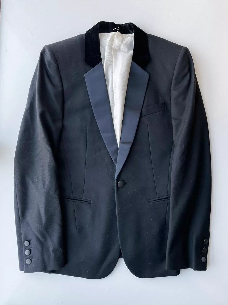 Number (N)ine Number (N)ine Wool Blazer Jacket- DMC Size US M / EU 48-50 / 2 - 1 Thumbnail
