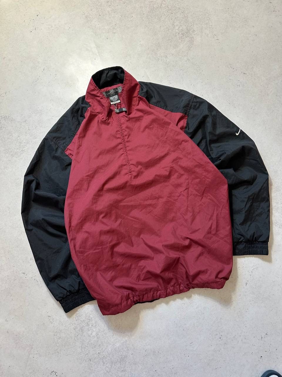 Nike Vintage Nike Swoosh Nylon Jacket Y2K L Size US L / EU 52-54 / 3 - 2 Thumbnail