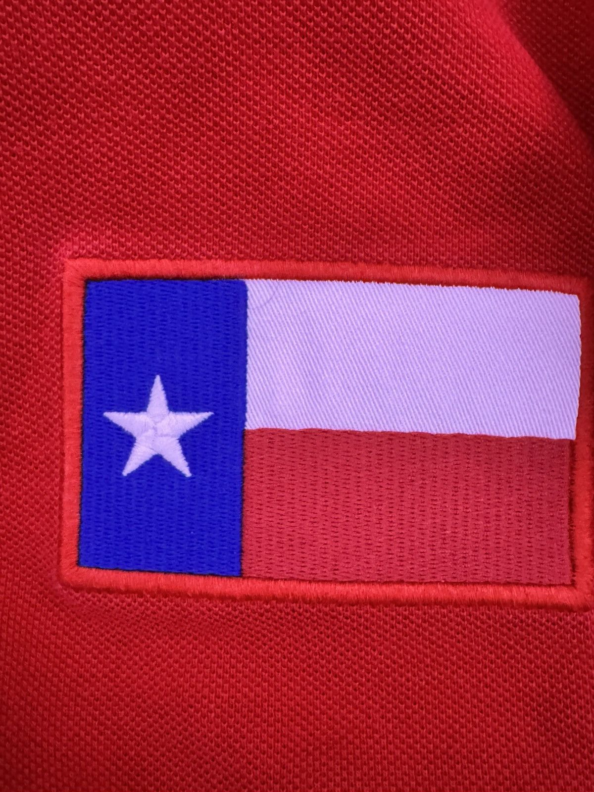 Tommy Hilfiger Tommy Hilfiger Polo Red M – USA, Texas & Flag Patches Size US M / EU 48-50 / 2 - 5 Thumbnail