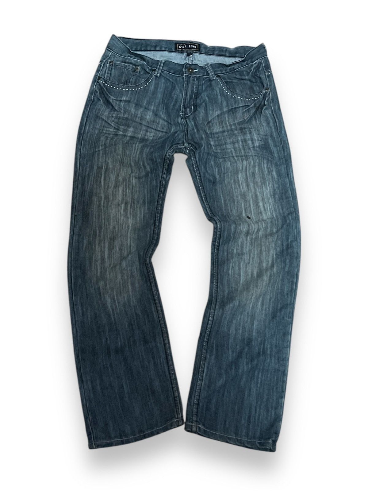 Japanese Brand × Vintage Vintage Y2K Style Studded Jeans Size US 34 / EU 50 - 3 Thumbnail