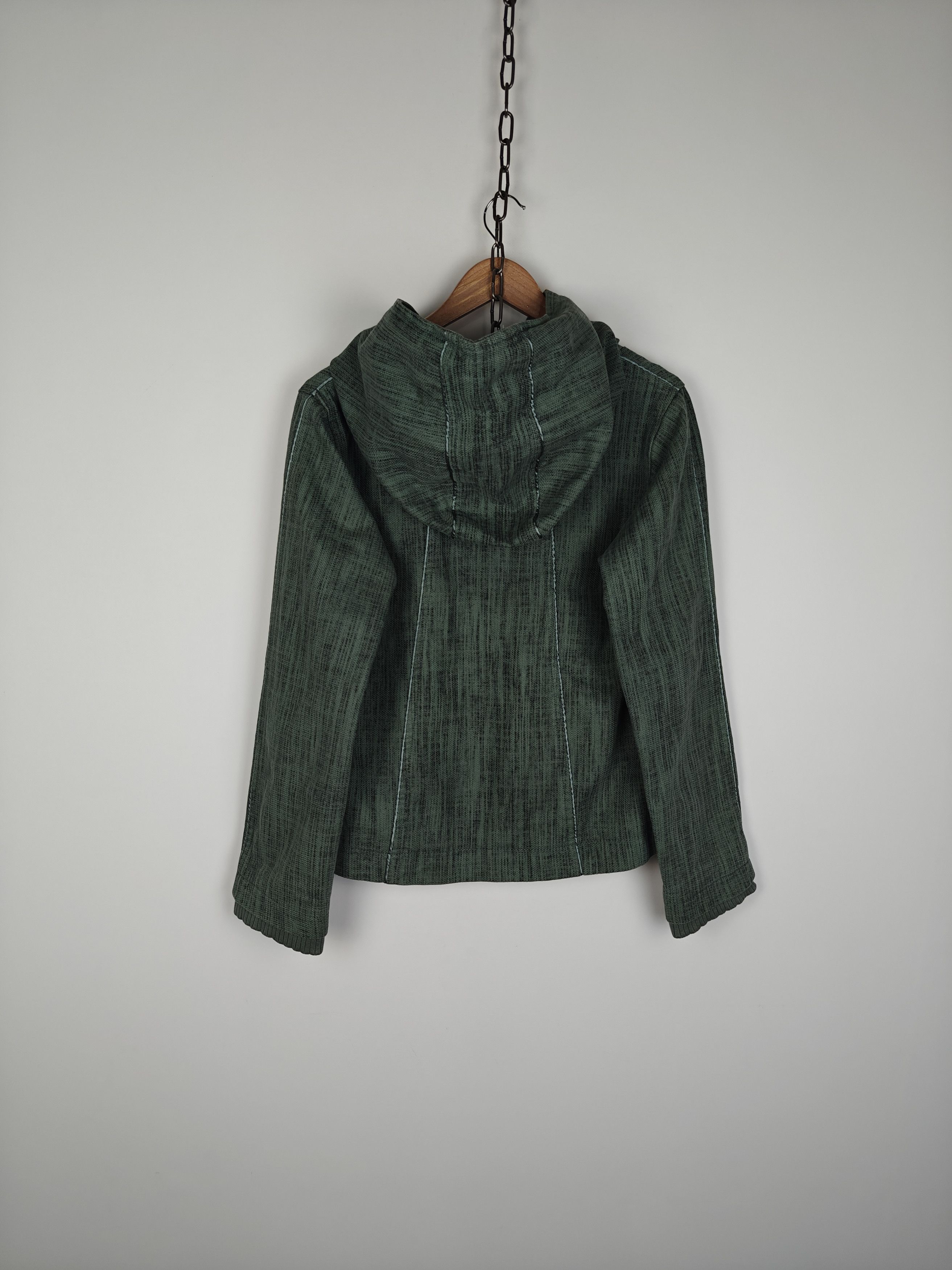 Diesel Diesel Hooded Jacket Green Design size M Size M / US 6-8 / IT 42-44 - 7 Thumbnail