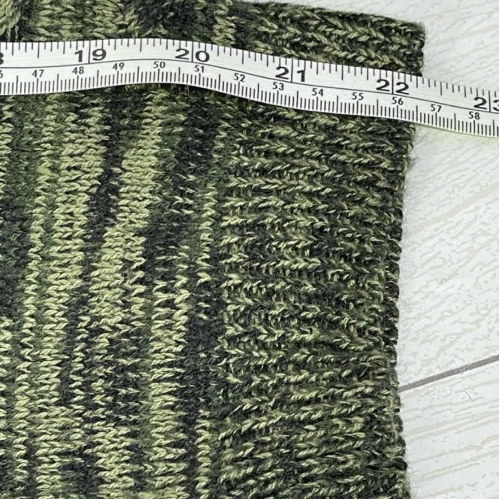 Other Jason Maxwell Green Cable Knit Short Sleeve Sweater 2X Size XXL / US 16-18 / IT 52-54 - 8 Thumbnail