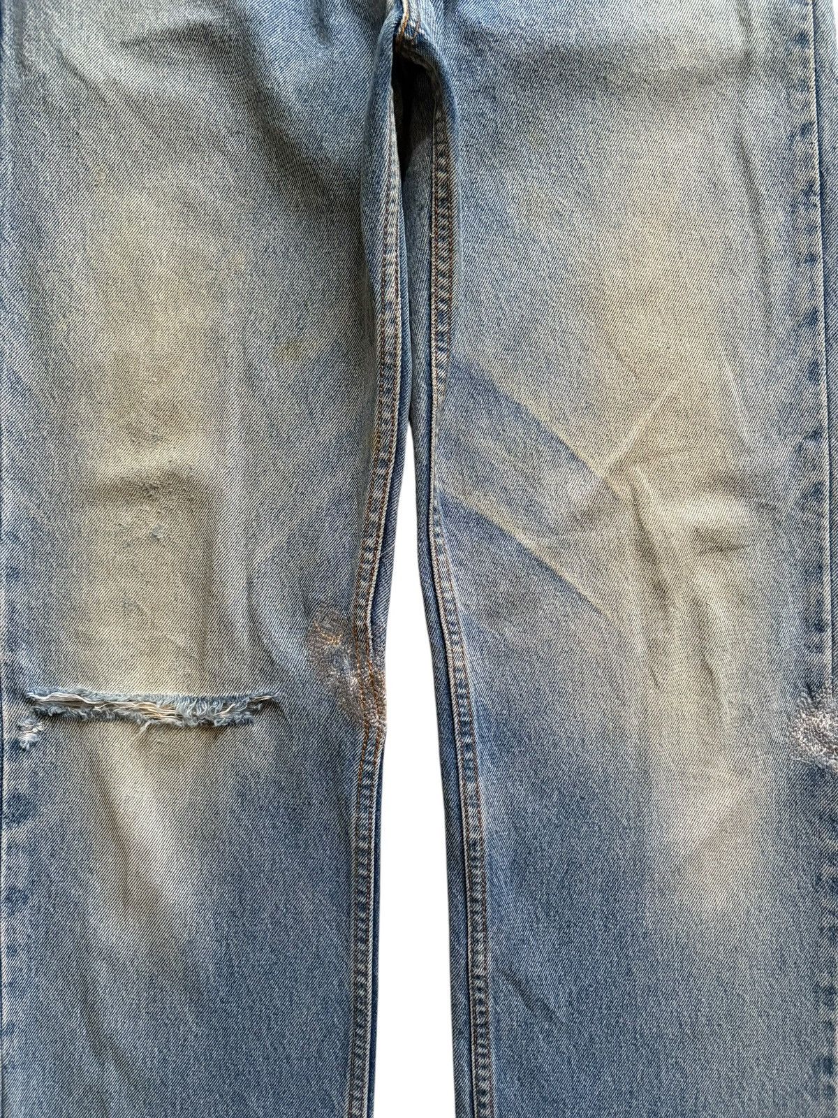 Levi's Vintage 90s Levis 220 Orange Tab Mud Wash Loose Jeans Size US 30 / EU 46 - 5 Thumbnail