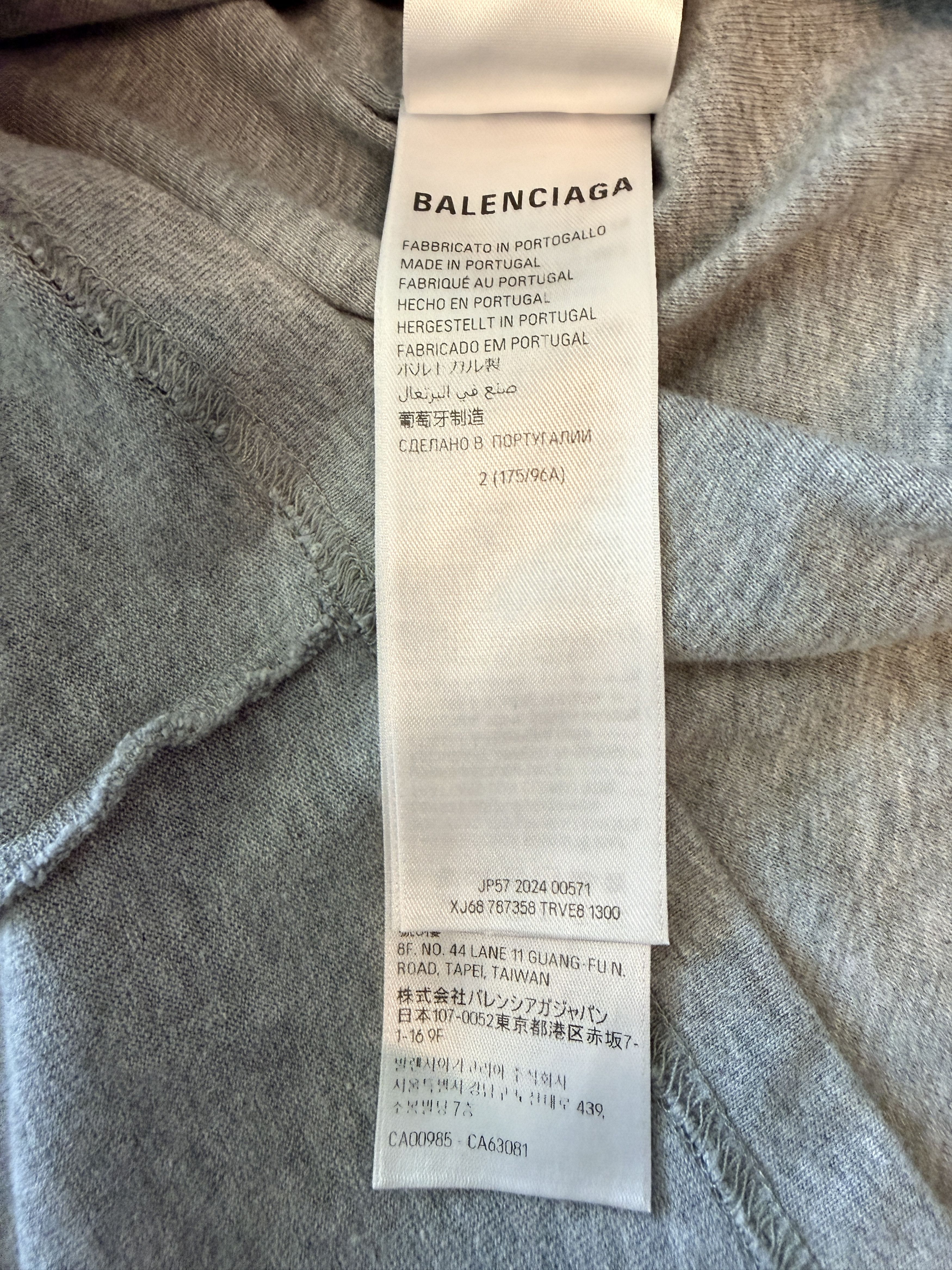 Balenciaga × eBay Balenciaga eBay Oversized Cotton Jersey Tee Size 2 Size US XL / EU 56 / 4 - 8 Thumbnail