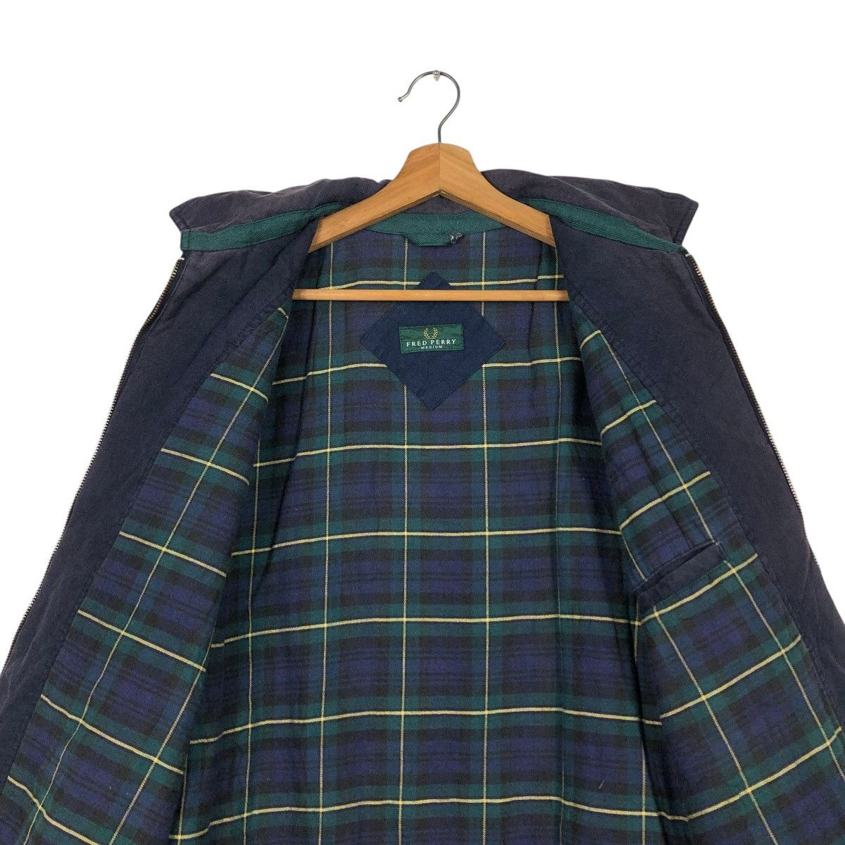 Fred Perry 🔥VINTGE BOMBER JACKET FRED PERRY MADE IN PORTUGAL BLANKET Size US M / EU 48-50 / 2 - 16 Thumbnail