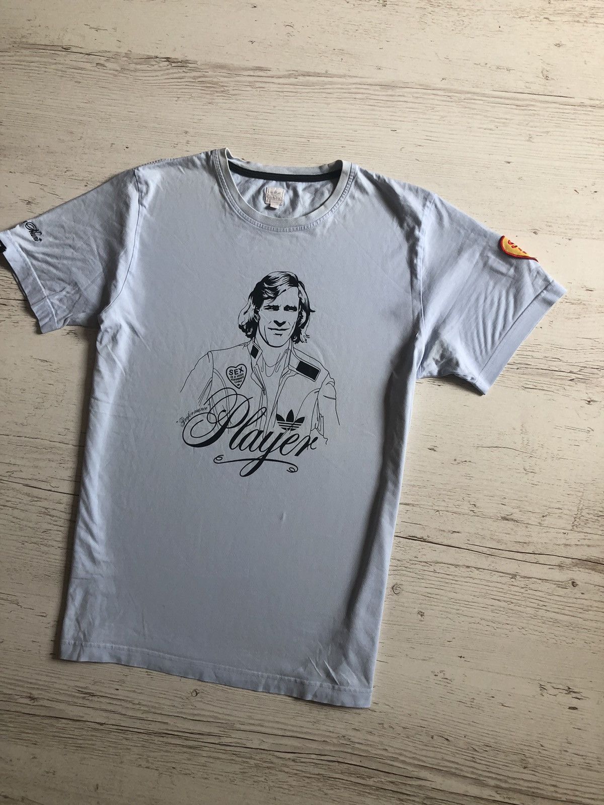 Adidas Adidas Men’s 2006 James Hunt Players Club Only Tshirt Size US L / EU 52-54 / 3 - 2 Thumbnail