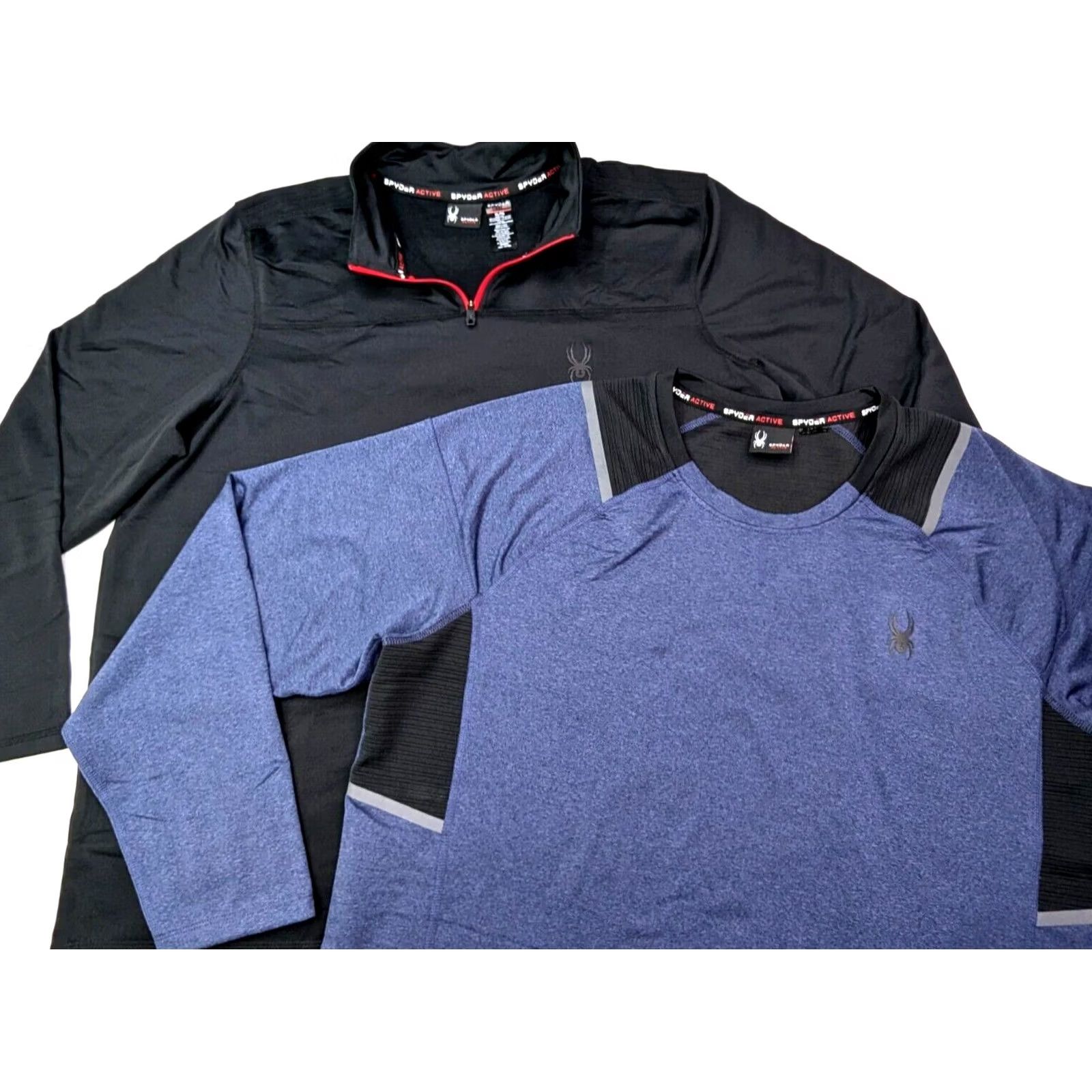 Spyder Spyder PROWEB Lightweight Pullover Shirts Sweater LOT x 2 Active, Men XL Size US XL / EU 56 / 4 - 2 Thumbnail