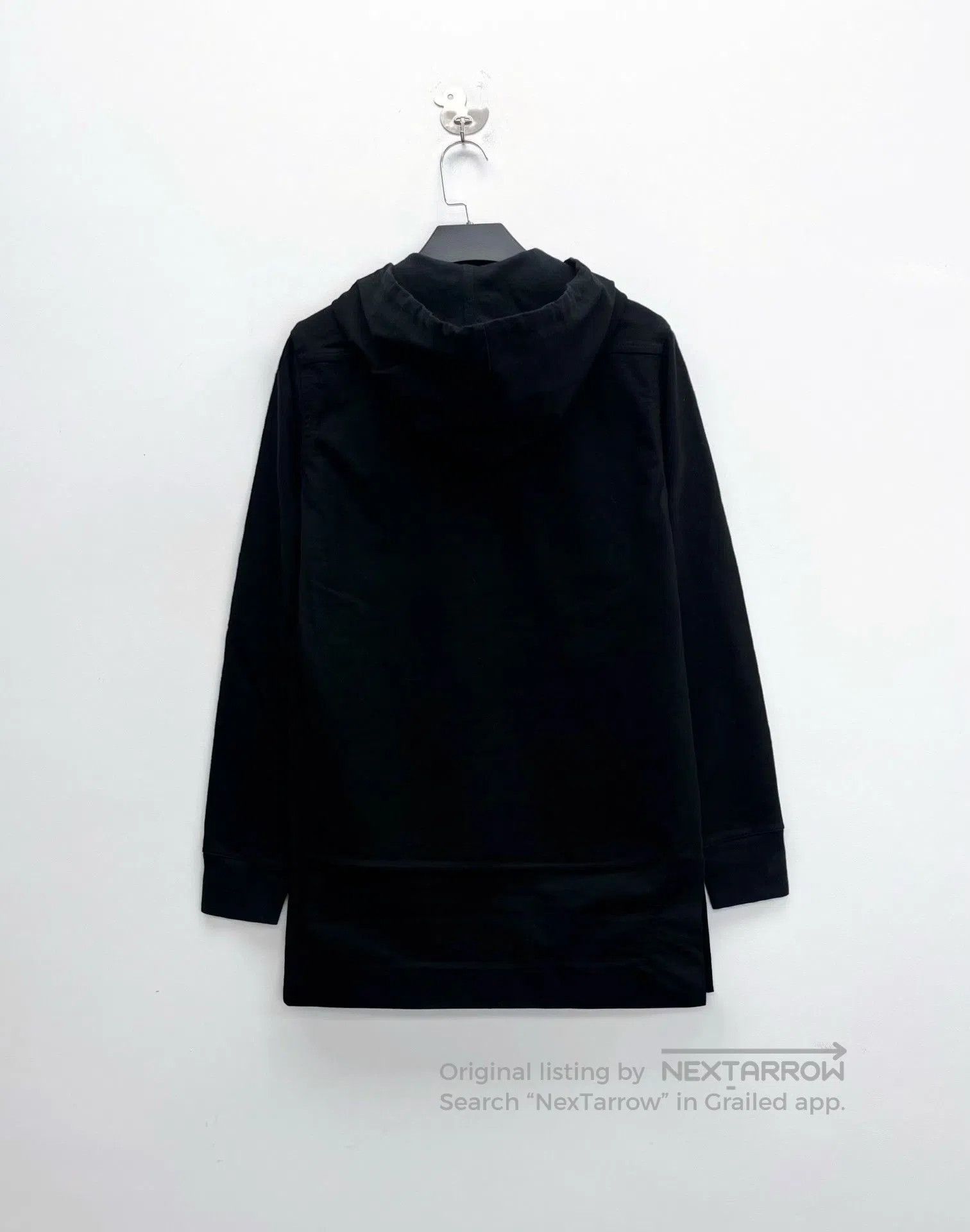Rick Owens Rick Owens Black Mid-Length Wizard Hoodie Jacket. Size US M / EU 48-50 / 2 - 2 Thumbnail