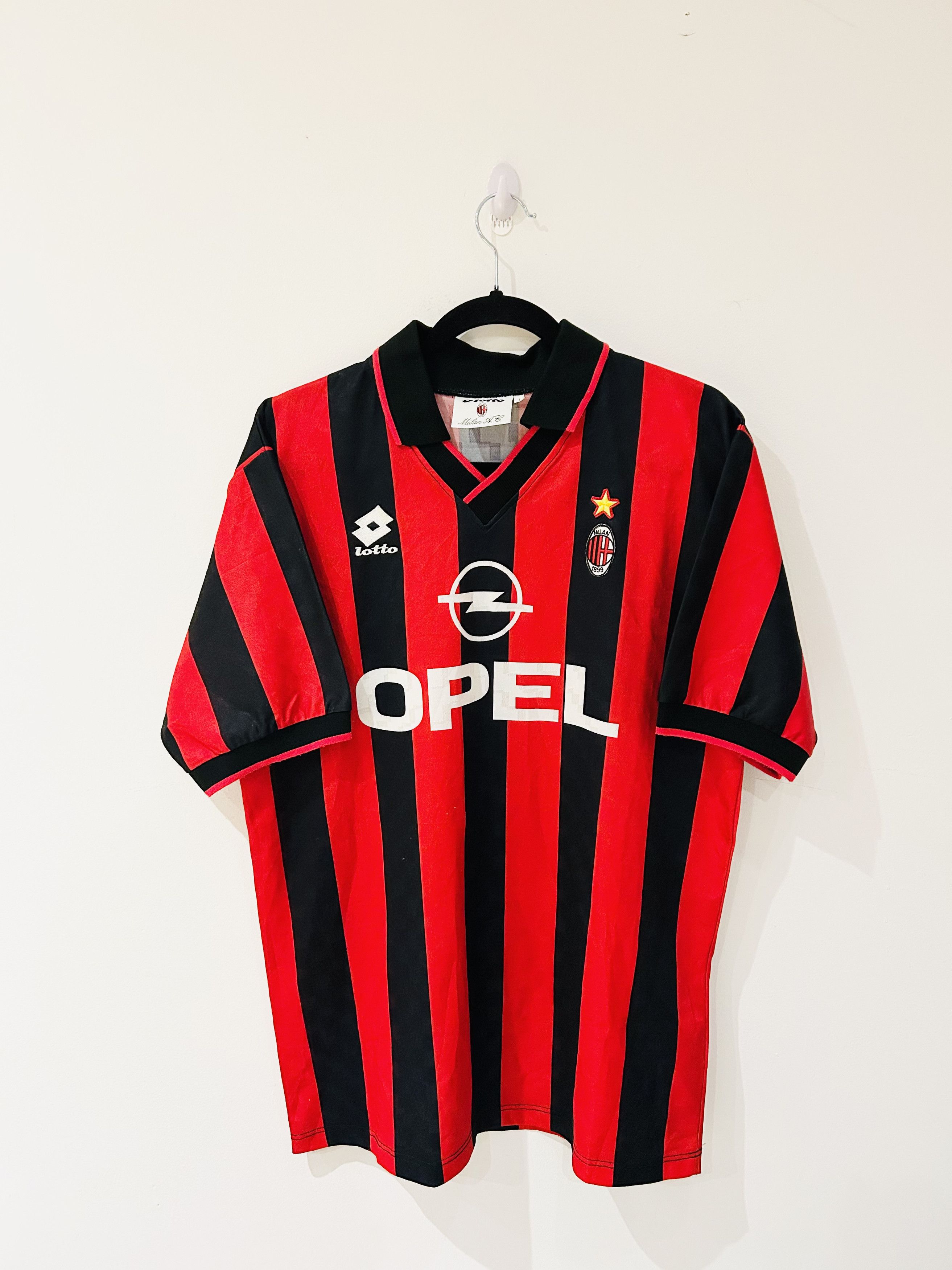 Ac Milan Lotto Jersey | Grailed
