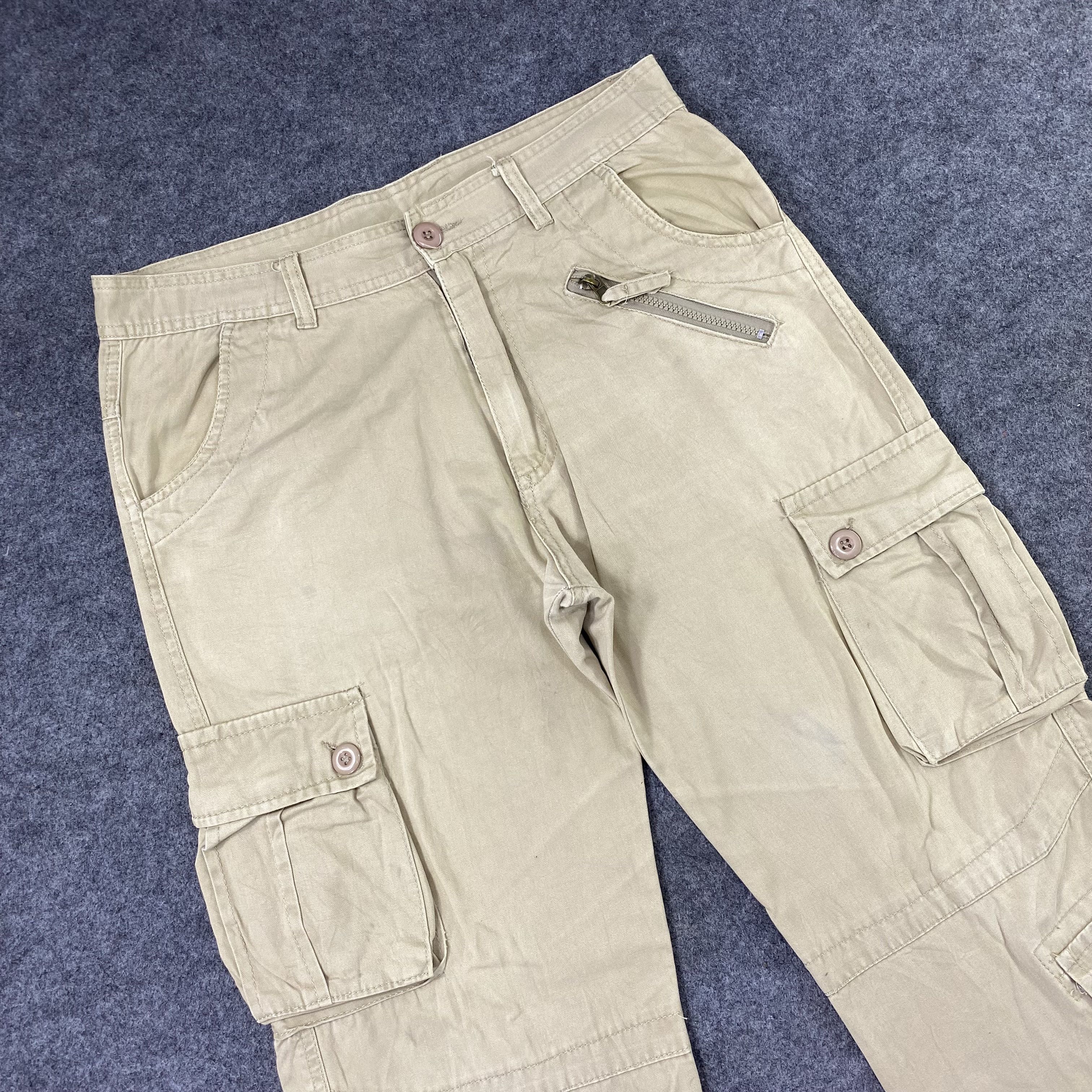 Japanese Brand Cargo pants Multi Pocket - C018
