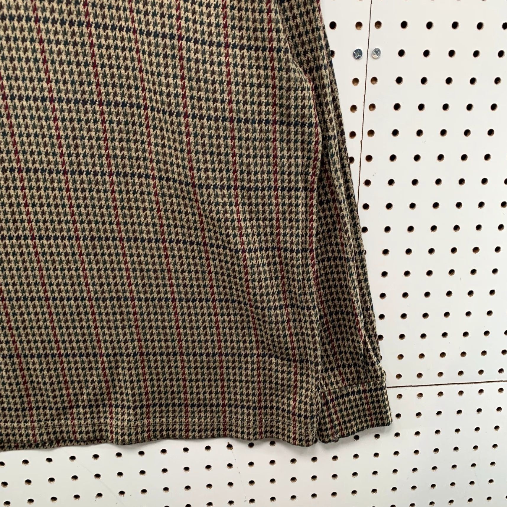 Lands' End VINTAGE Lands' End Sweater Womens XL Brown Herringbone Turtleneck Made USA Size XL / US 12-14 / IT 48-50 - 7 Thumbnail