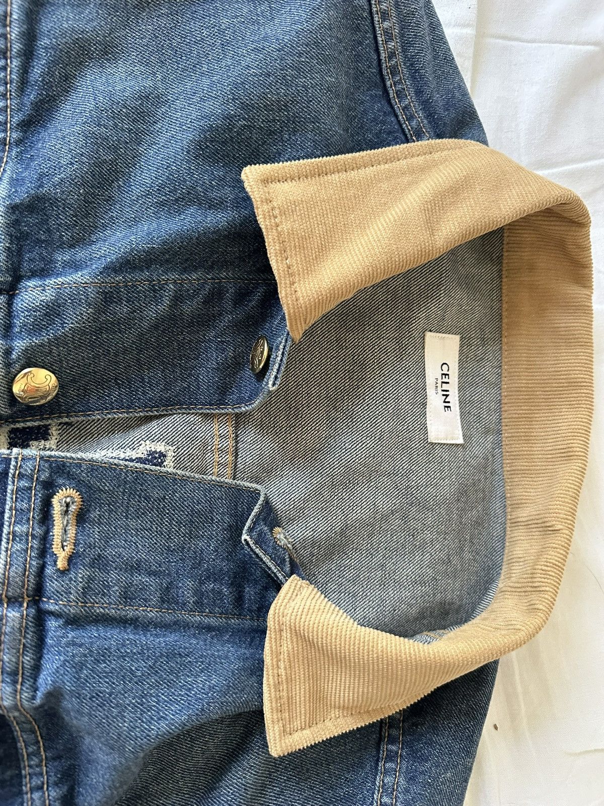 Celine Celine denim jacket Size XS / US 0-2 / IT 36-38 - 3 Thumbnail