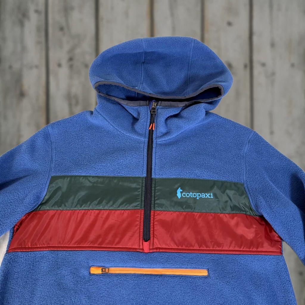 Cotopaxi Cotopaxi Jacket Mens Small Blue Fleece 1/2 Zip Hooded Colorblock Pullover Hiking Casual Winter Fall Travel Size US S / EU 44-46 / 1 - 1 Thumbnail