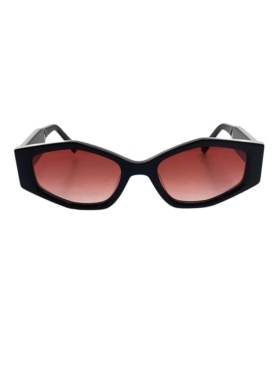 Yohji Yamamoto YOHJI YAMAMOTO/Plastic/Black/ Sunglasses Size ONE SIZE - 1 Thumbnail