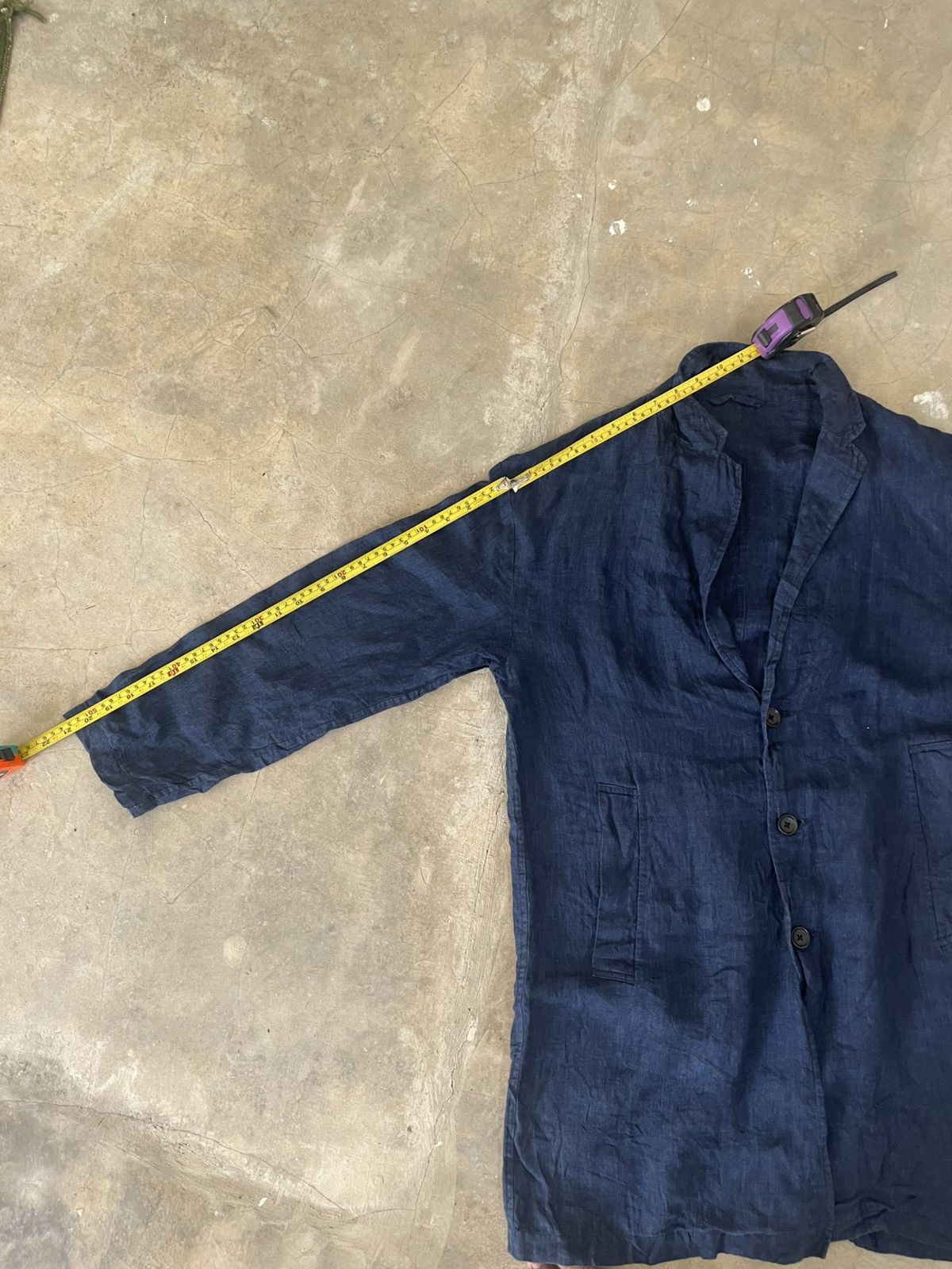 Other Vintage Y2k back number light linen coat Size US M / EU 48-50 / 2 - 8 Thumbnail