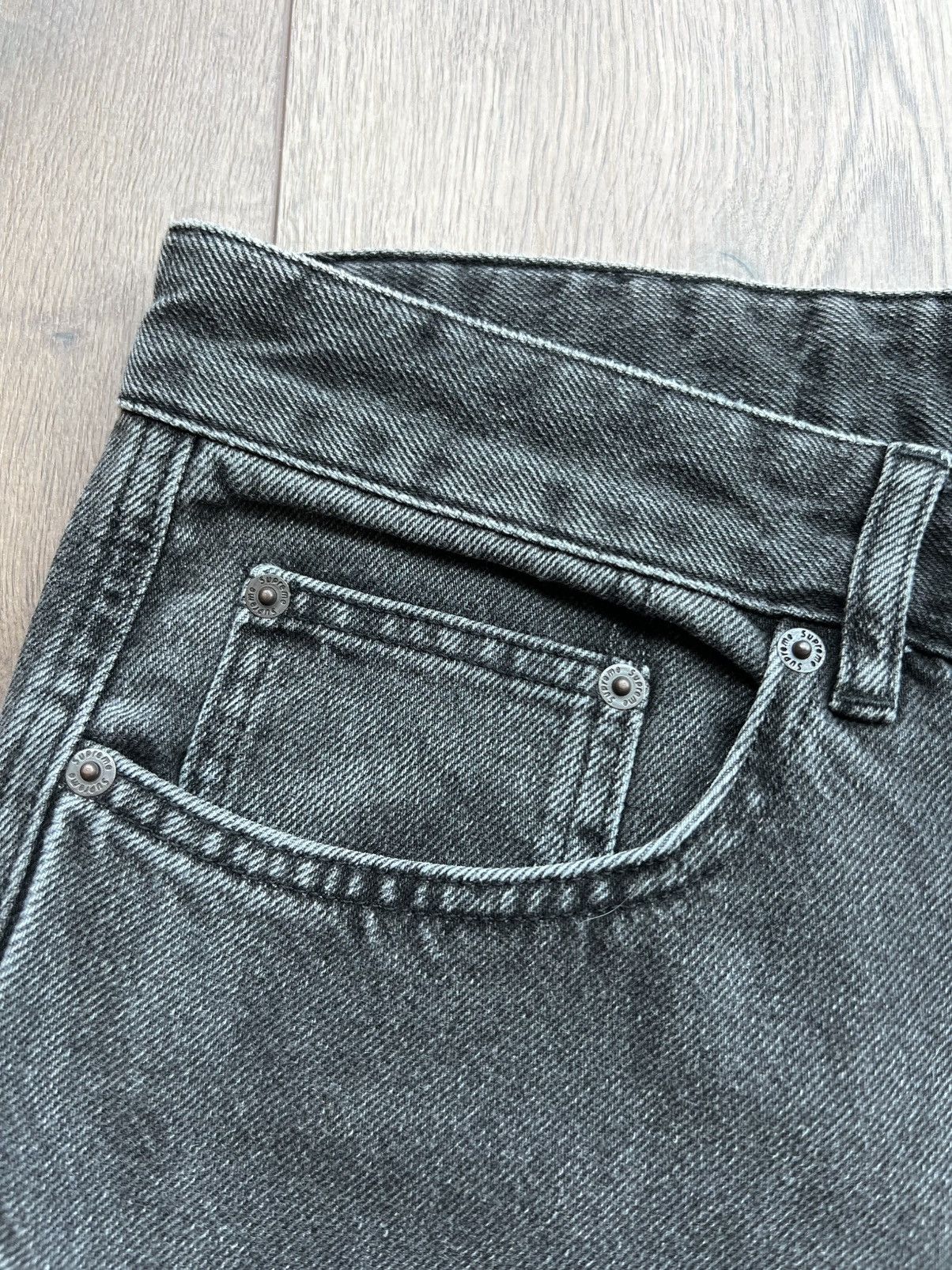 Supreme Supreme 2-Tone Paneled Denim Jeans “Black” 32 Size US 32 / EU 48 - 5 Thumbnail