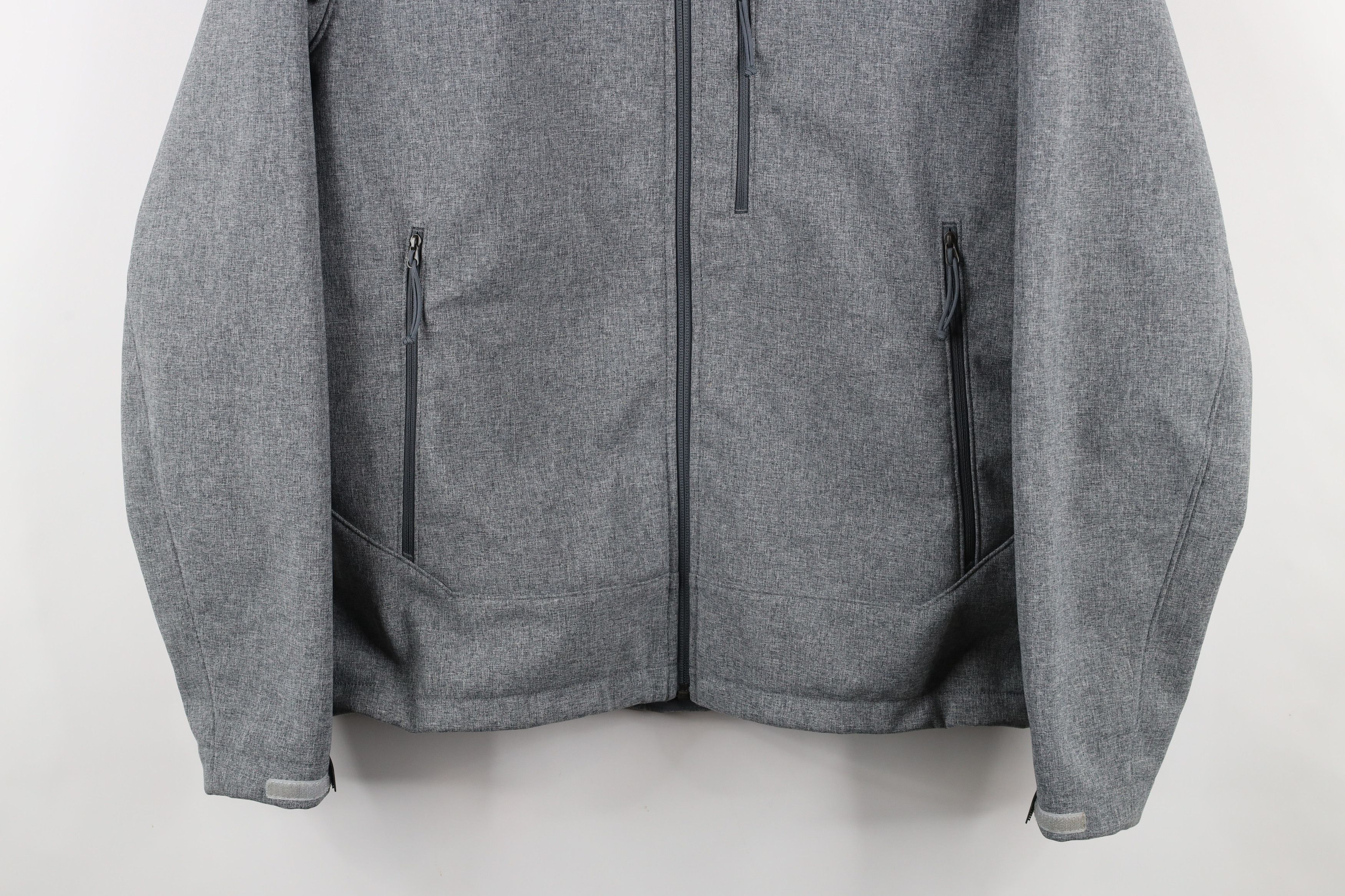 The North Face × Vintage The North Face Fleece Lined Soft Shell Jacket Chambray Size US M / EU 48-50 / 2 - 3 Thumbnail
