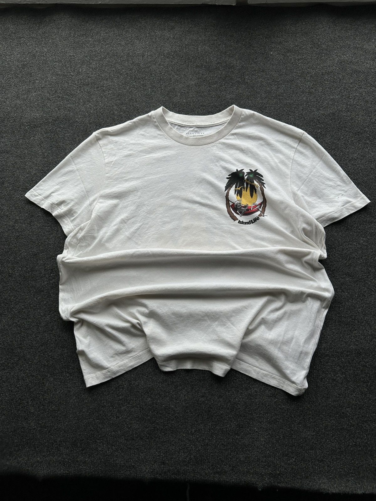 Allsaints 🚨ALLSAINTS WHITE SURF T-SHIRT LUXURY OPIUM Y2K LUXURY Size US M / EU 48-50 / 2 - 1 Thumbnail