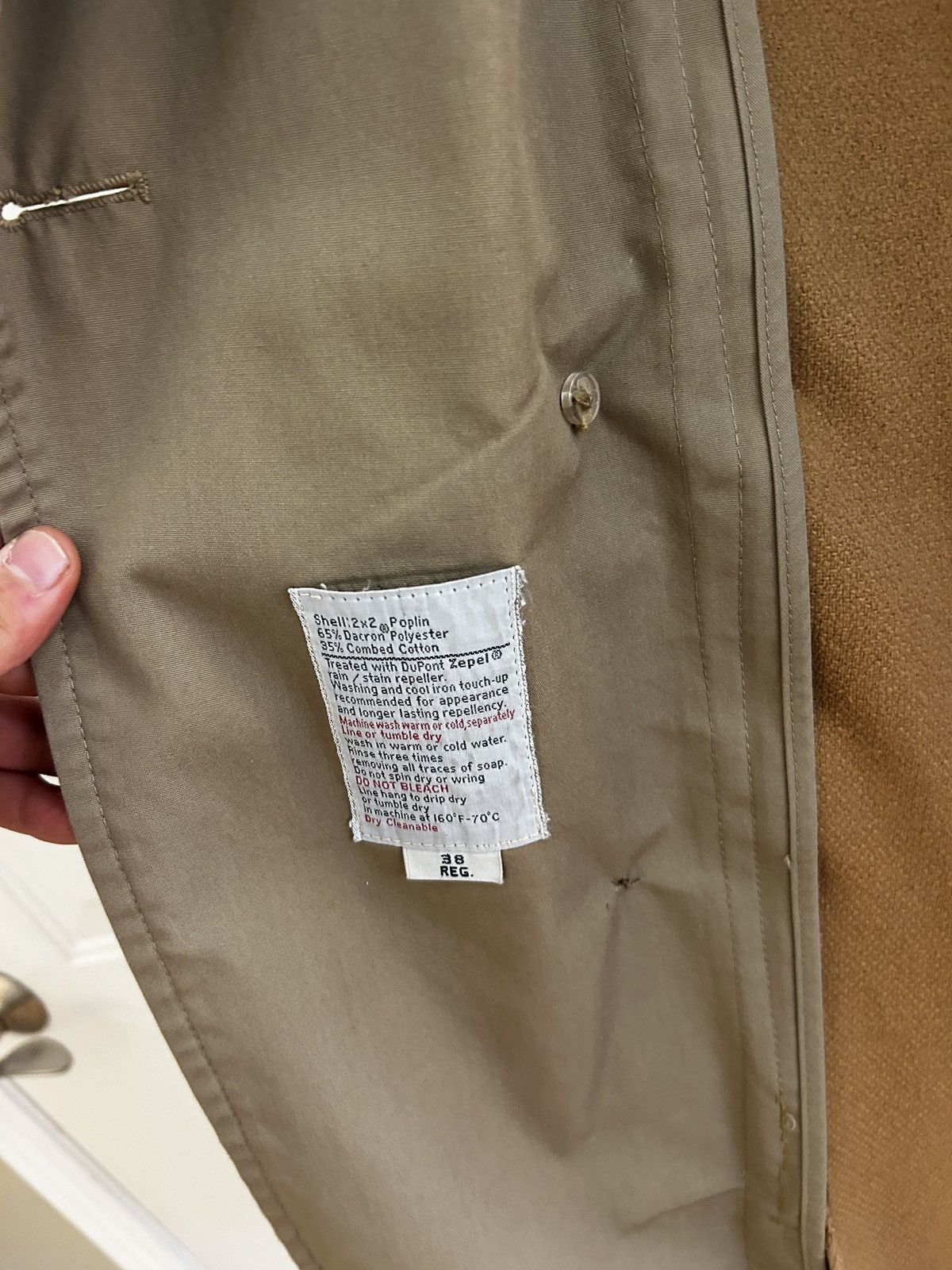 Brooks Brothers VINTAGE Brooks Brothers Trench Size US S / EU 44-46 / 1 - 7 Thumbnail
