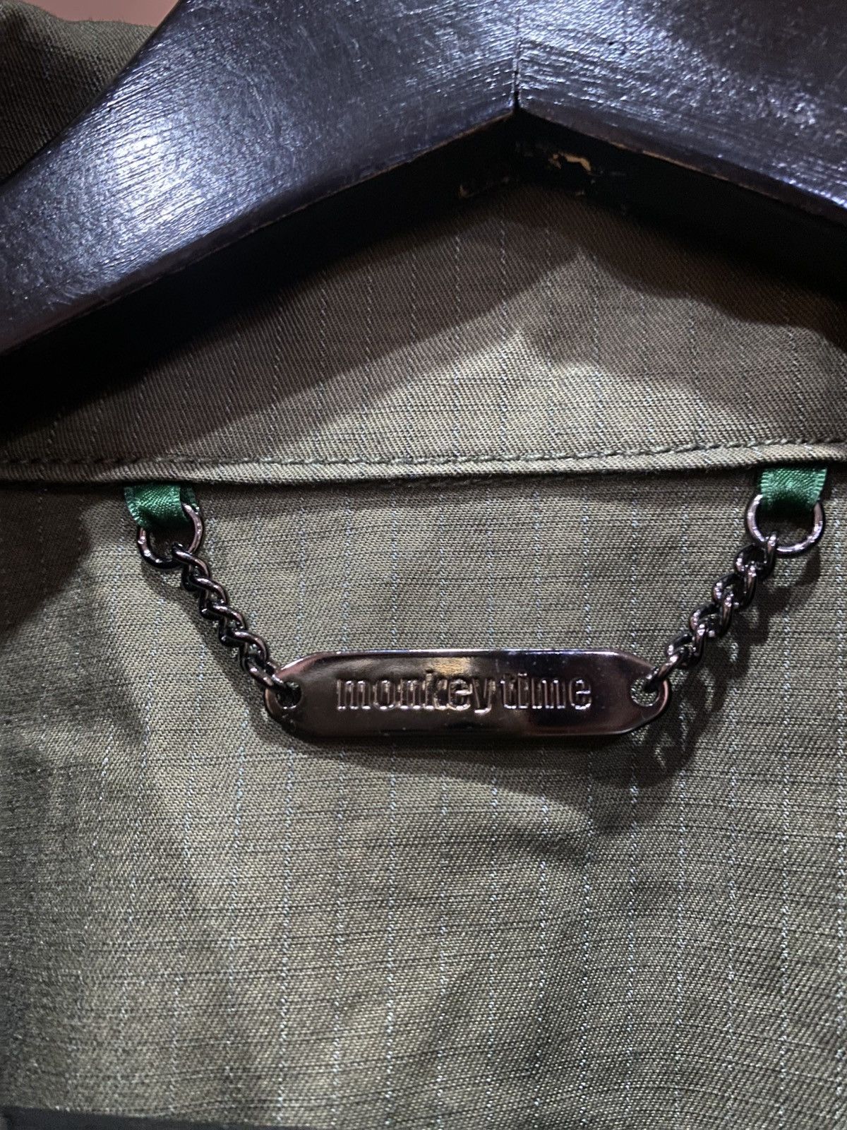 monkey time Monkey Time United Arrows Olive Green Military-Style Utility Size US S / EU 44-46 / 1 - 4 Thumbnail