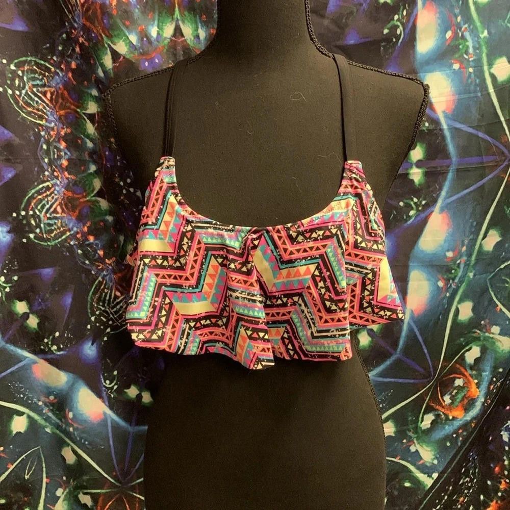 Designer Trendy Tribal Print bikini Top Size ONE SIZE - 1 Thumbnail