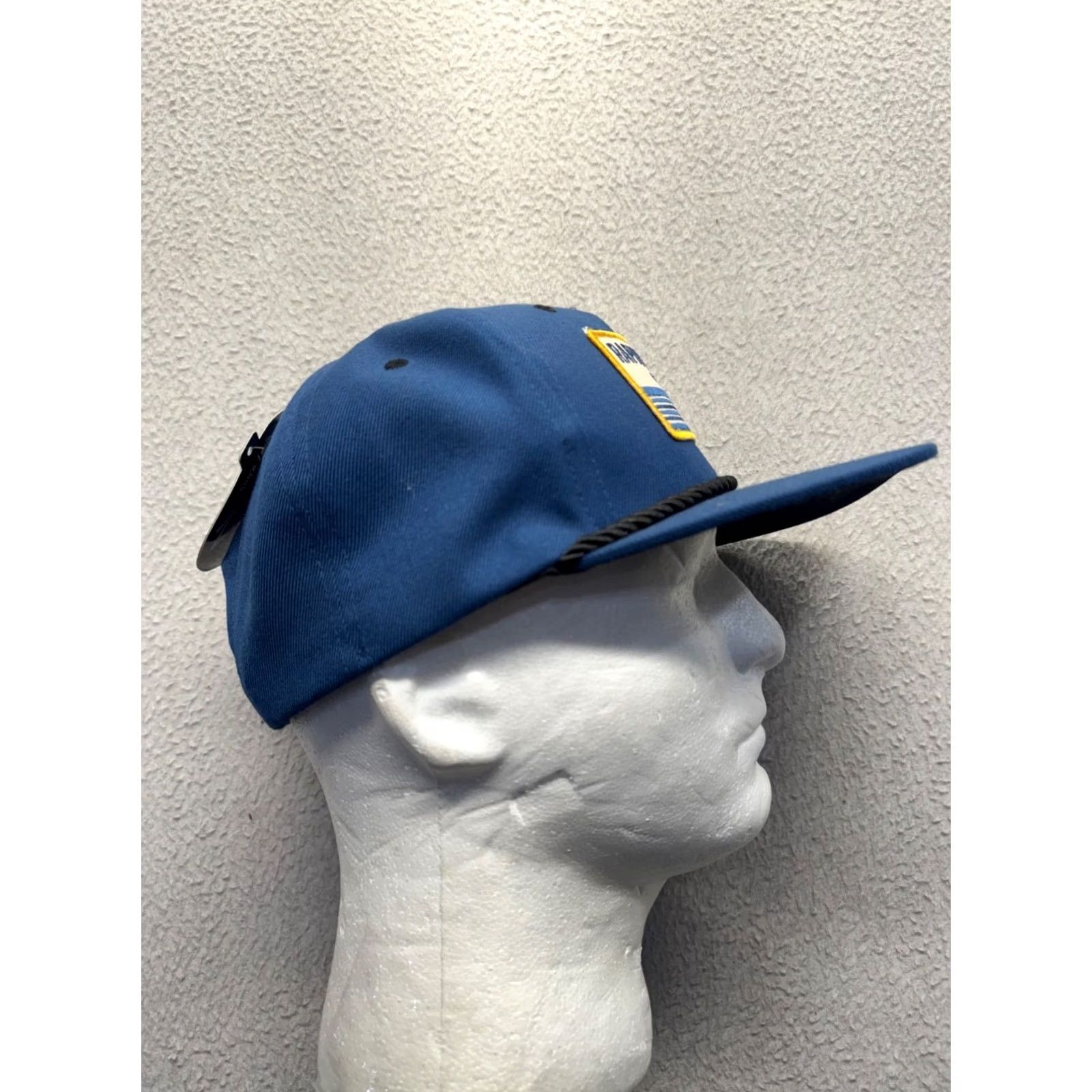 Zephyr Zephyr Snapback Hat Mens One Size Adjustable Braided Rope Detail Rapids Brewing Company Blue Size ONE SIZE - 4 Thumbnail