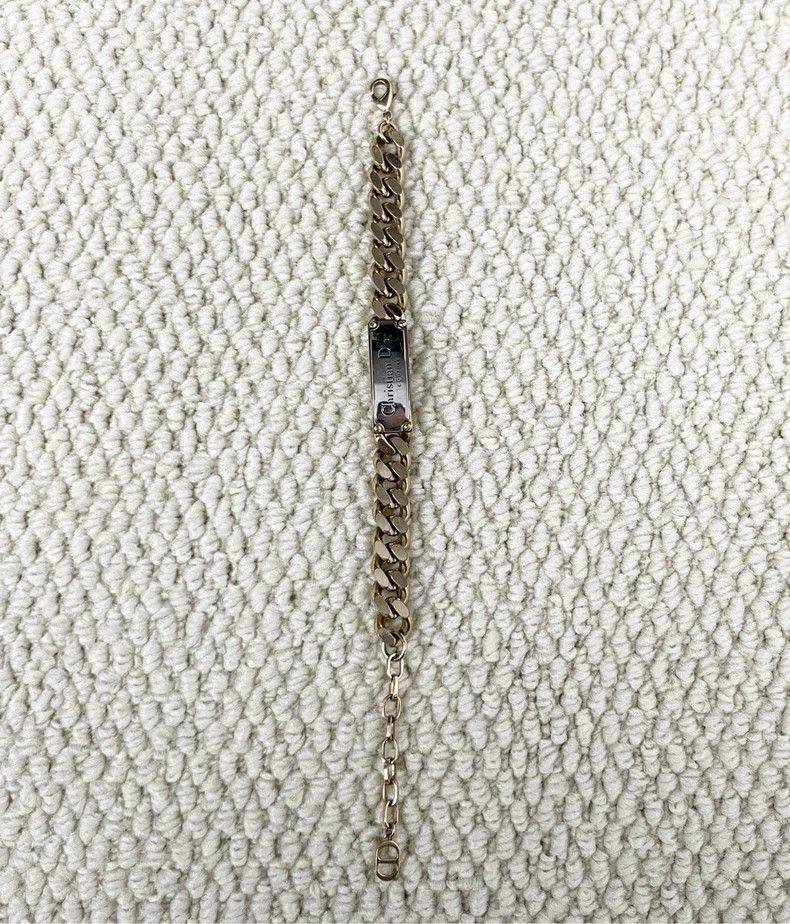 Dior Dior Gold Logo Bracelet One Size-2506 Size ONE SIZE - 5 Thumbnail