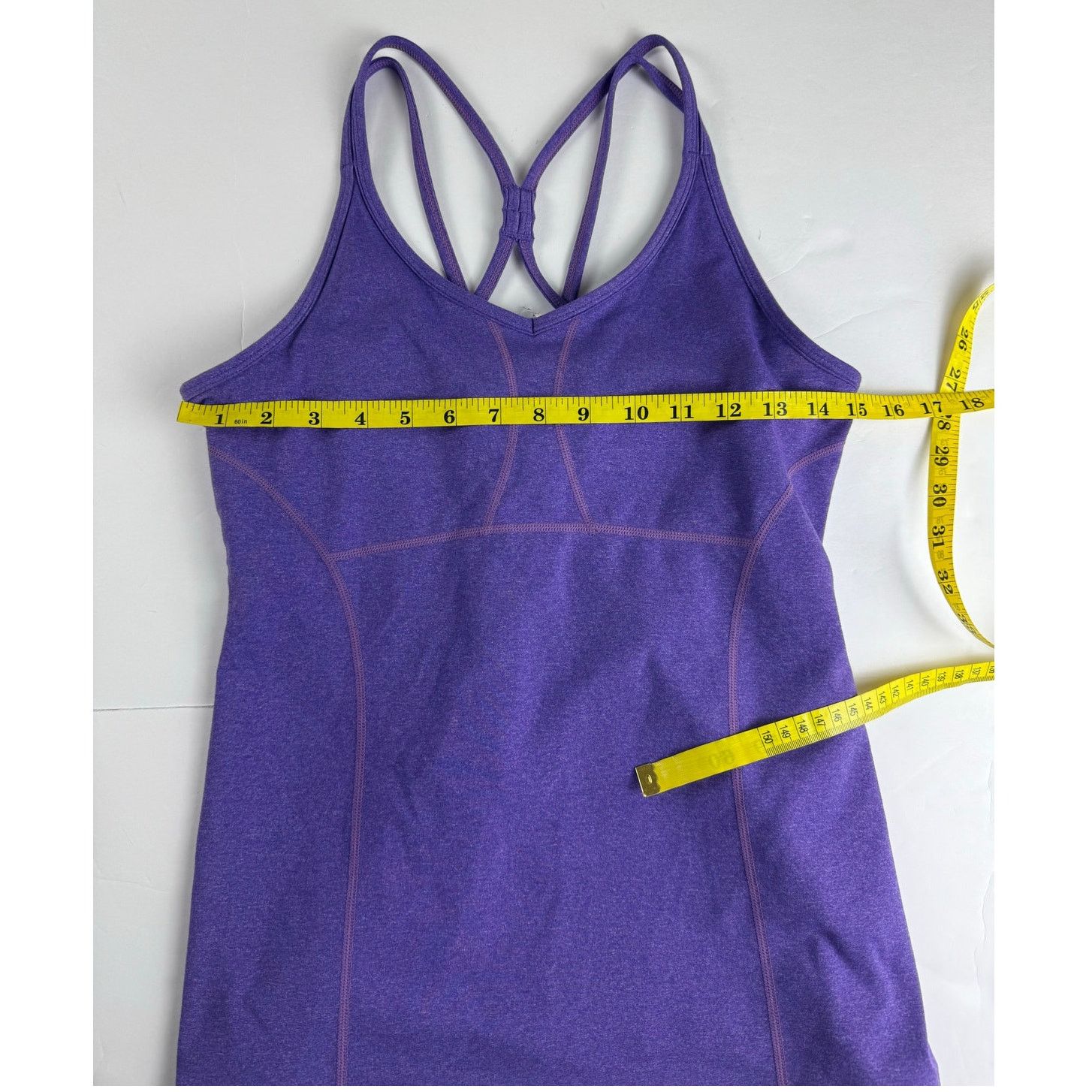 Athleta Athleta Empowerment Purple Tank Top - Size Medium Size M / US 6-8 / IT 42-44 - 2 Thumbnail