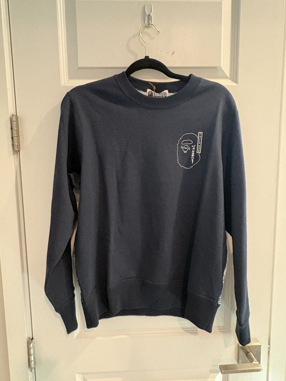 Bape BAPE x Ukiyo-E Crewneck - Navy, small Size US S / EU 44-46 / 1 - 4 Thumbnail