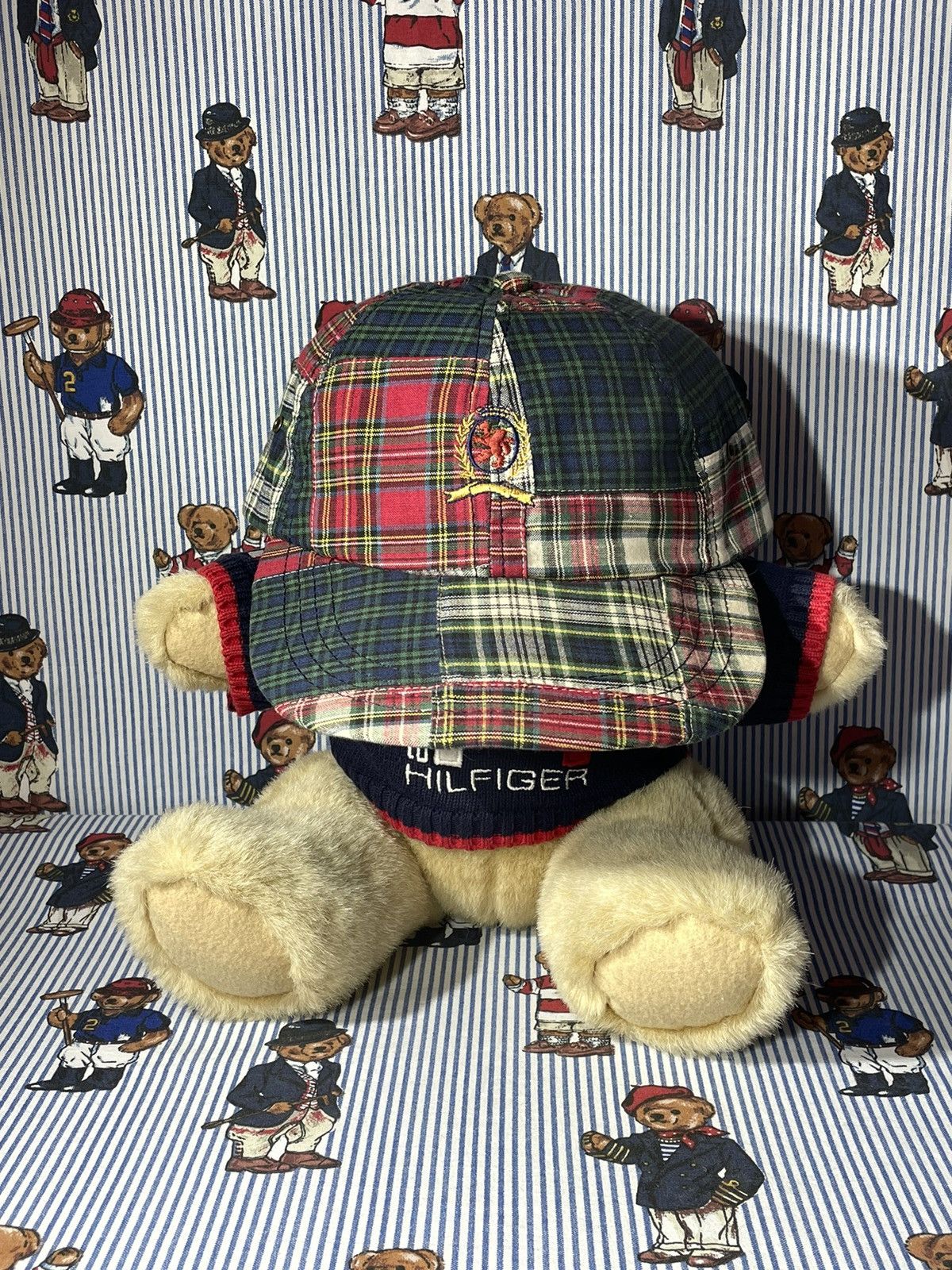 Tommy Hilfiger × Vintage Cap Tommy Hilfiger Lion Crest Patch OG Vintage 90’s Size ONE SIZE - 2 Thumbnail