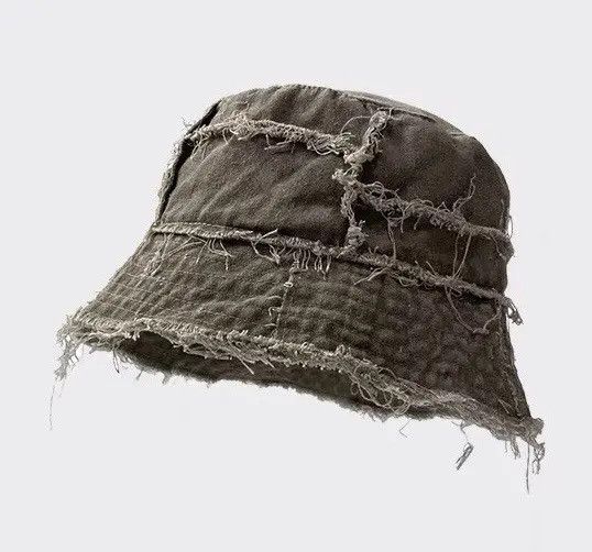Japanese Brand Outdoor utility grunge reversible distressed bucket hat Size ONE SIZE - 1 Thumbnail