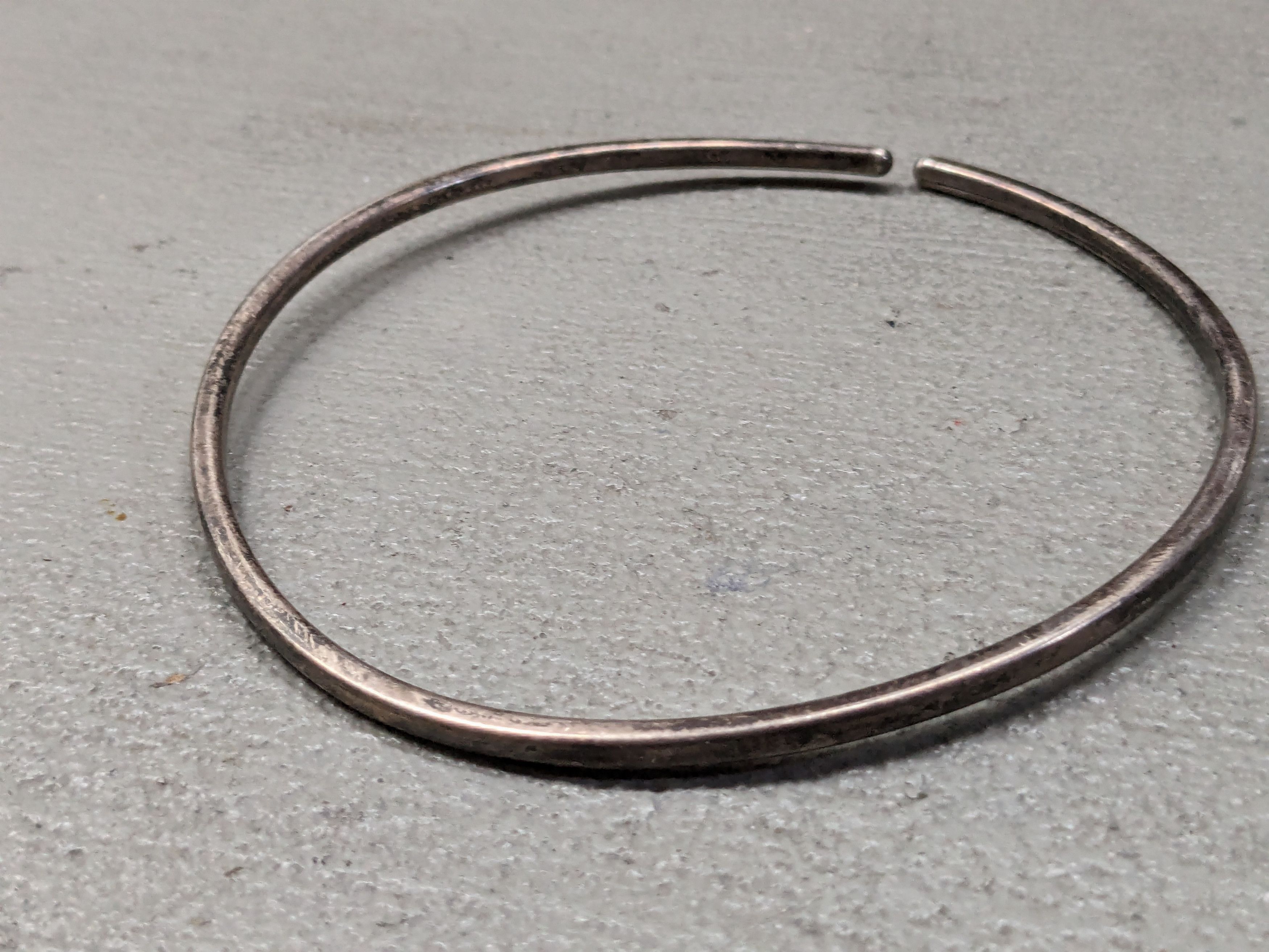 Other Vintage Sterling Silver Collar Necklace Choker 13" Y2K Size ONE SIZE - 3 Thumbnail