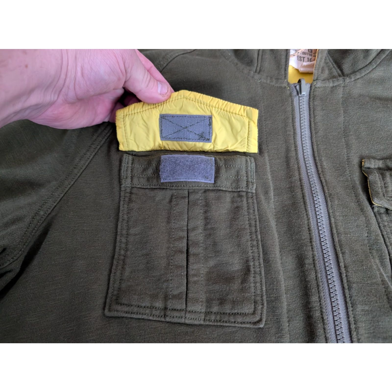 Eddie Bauer VINTAGE Eddie Bauer Jacket Mens Large Green Y2K Army Barn Boho Chore Grunge Reversible Size US L / EU 52-54 / 3 - 6 Thumbnail