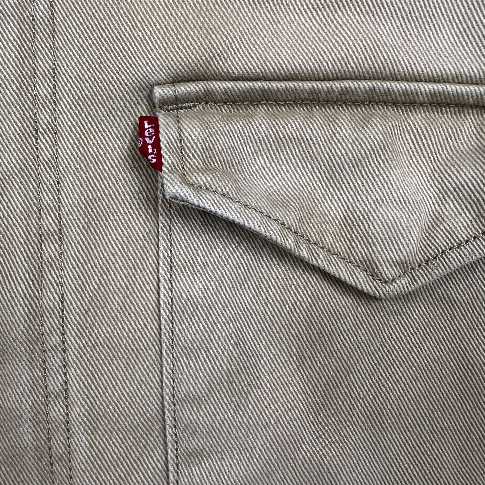 Levi's × Vintage Levi's Jacket Mens Casual Classic Full Zip Outdoor Trucker Size US L / EU 52-54 / 3 - 3 Thumbnail