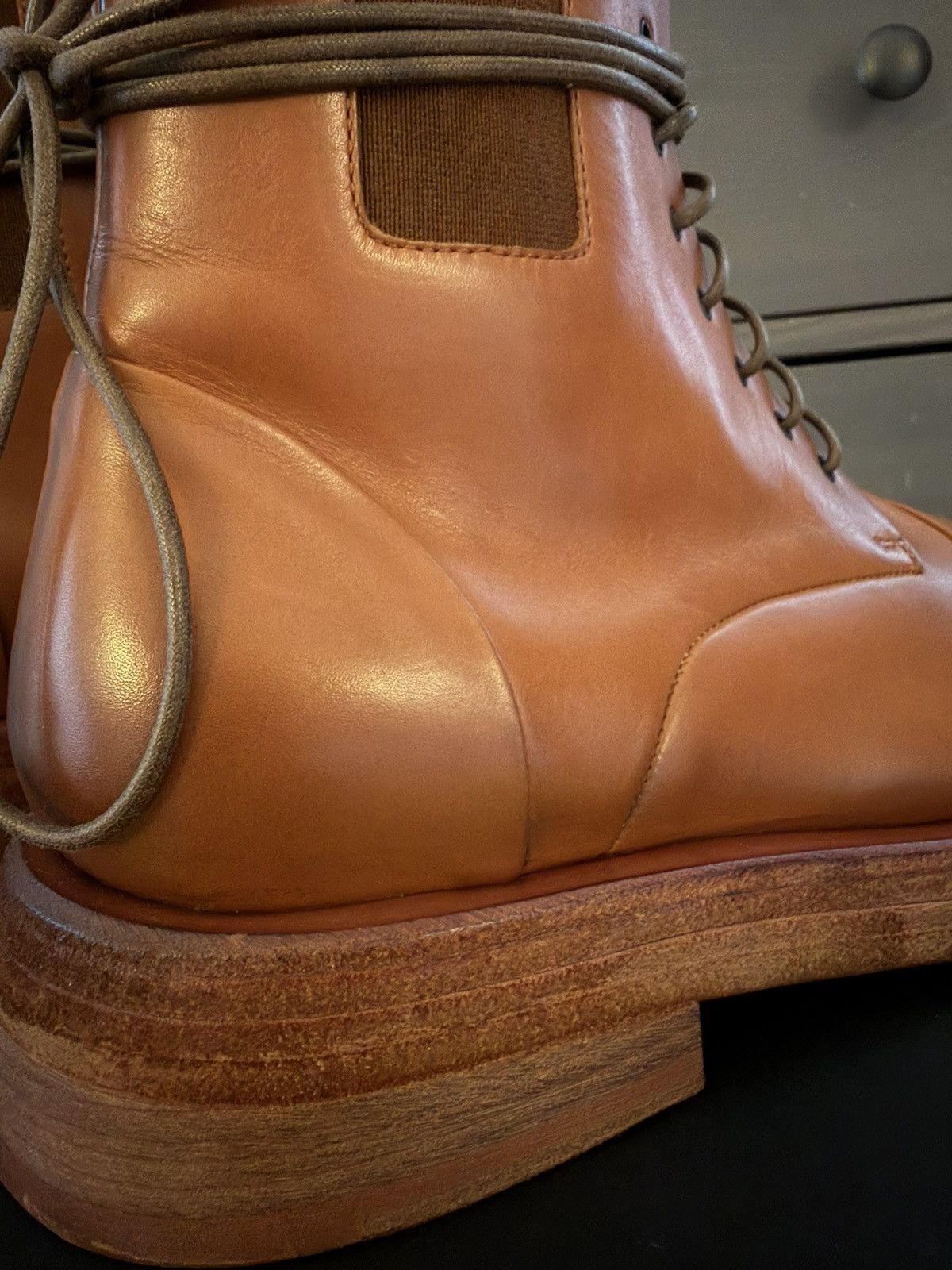Marsell $1.3k combat boots, US8–8.5 (READ DESCRIPTION) Size US 8 / EU 41 - 9 Thumbnail