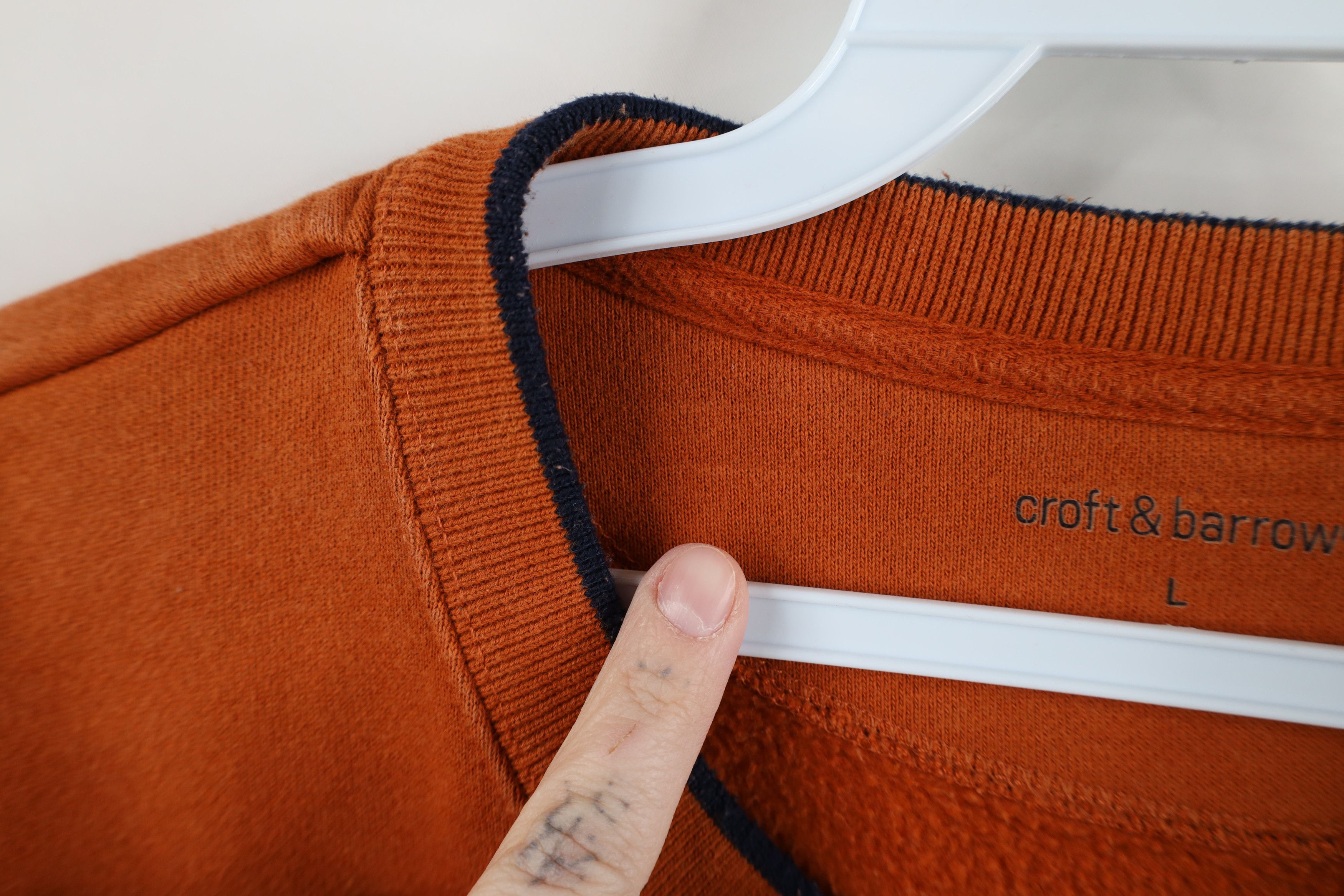 Vintage Vintage Y2K Streetwear Deer Buck Nature Sweatshirt Orange Size US L / EU 52-54 / 3 - 8 Thumbnail