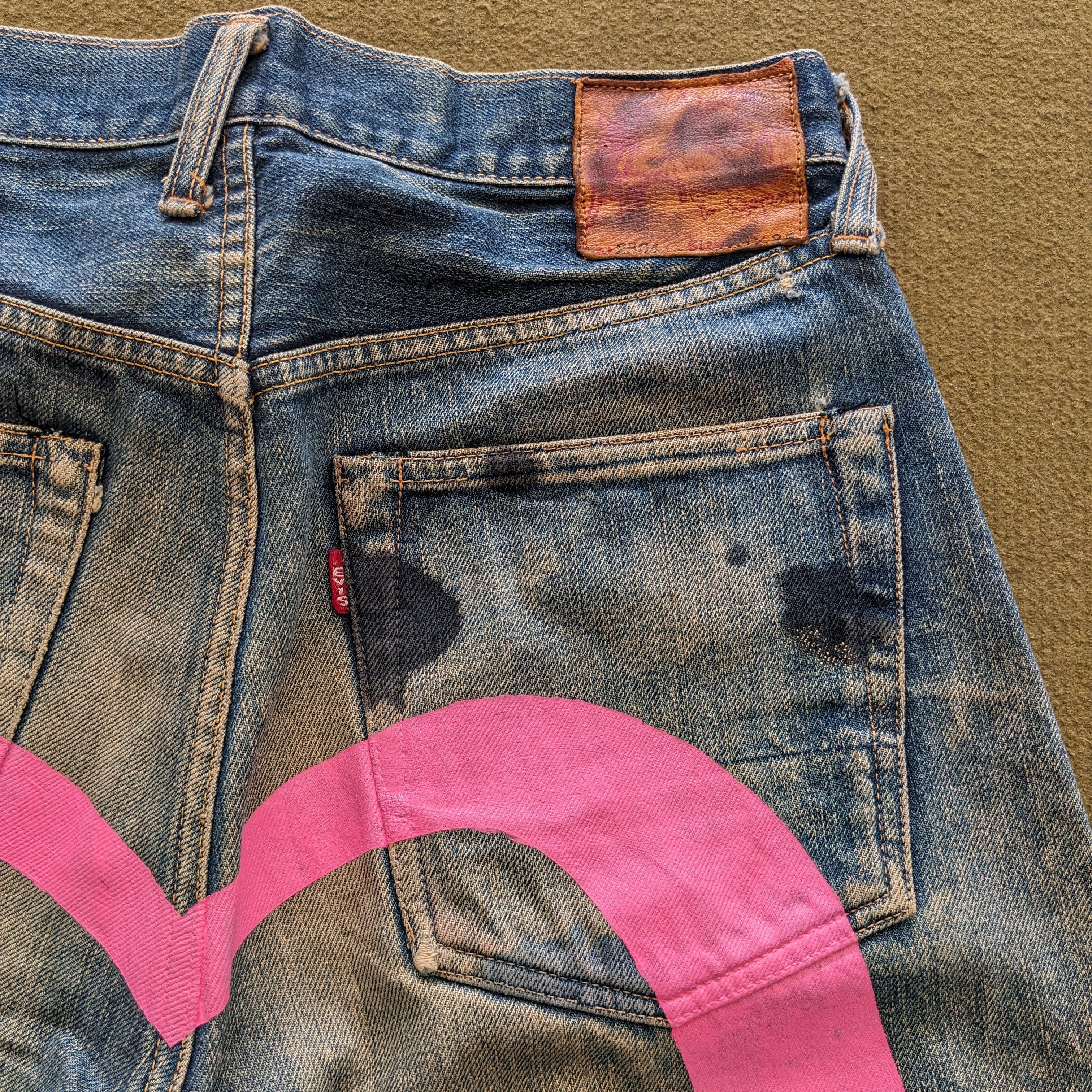 Evisu Vintage EVISU Japanese Fashion Brand Custom Jeans Size US 28 / EU 44 - 2 Thumbnail