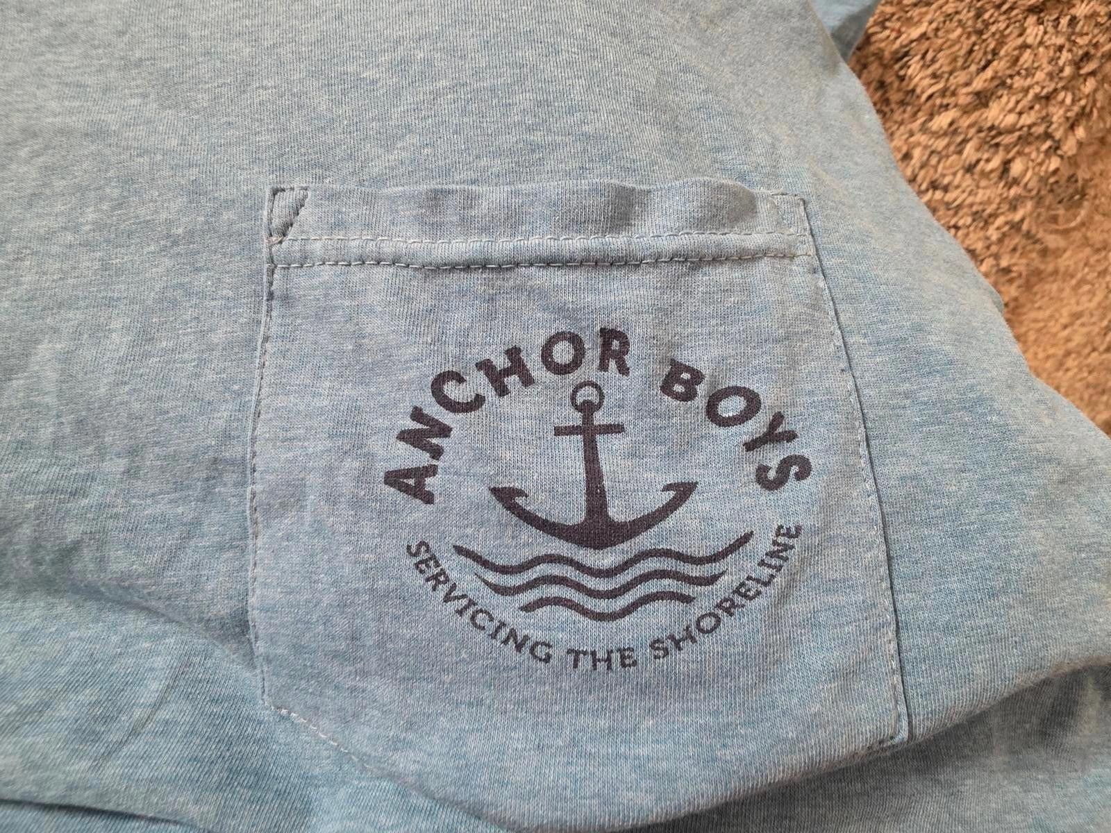Other Anchor Boys Stay Salty T Shirt Blue Graphic Pocket Tee Size US M / EU 48-50 / 2 - 4 Thumbnail