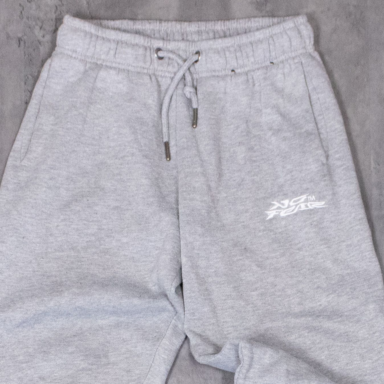No Fear Vintage 1990's No Fear Baggy Heather Grey Sweatpants Size US 26 / EU 42 - 4 Thumbnail
