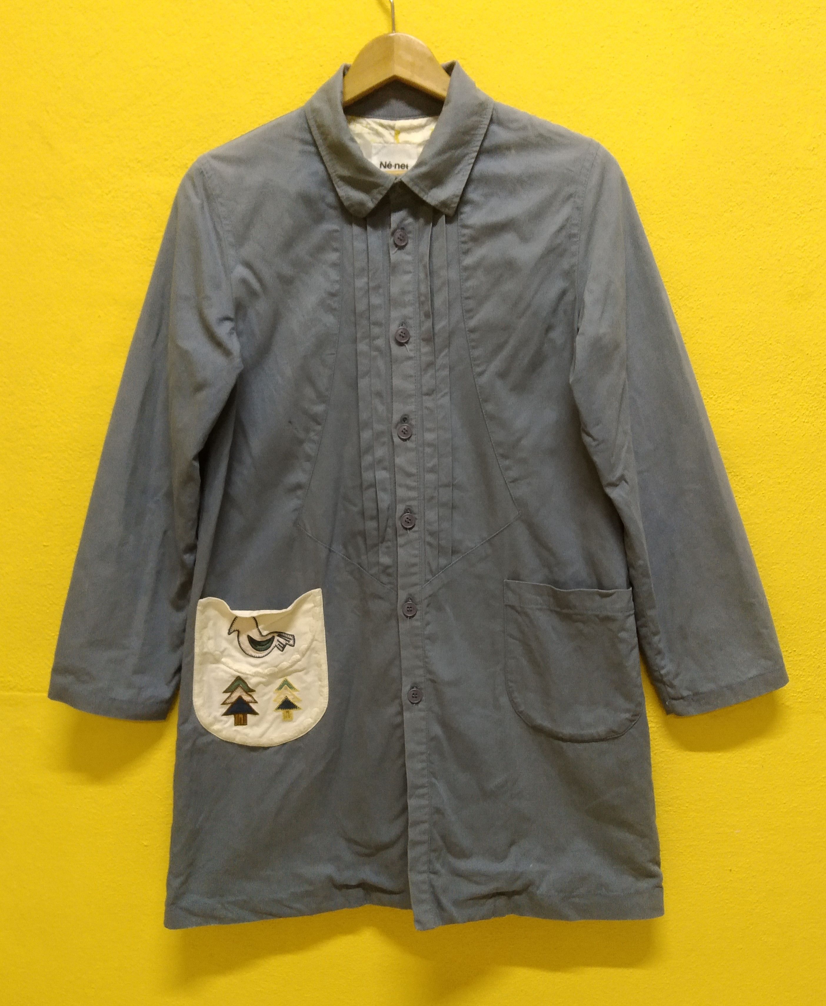 Issey Miyake × Ne-Net Ne Net By Issey Miyake Long Jacket Size US M / EU 48-50 / 2 - 1 Thumbnail