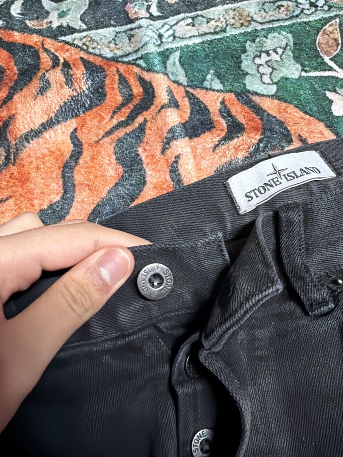Stone Island Stone Island Ripped Jeans Size US 34 / EU 50 - 7 Thumbnail
