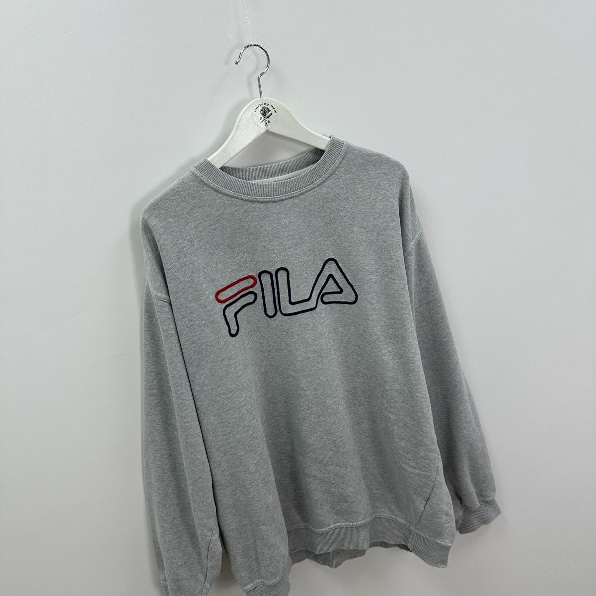 Fila Vintage 90s Fila Sweatshirt Embroidered logo y2k Italy og Size US L / EU 52-54 / 3 - 3 Thumbnail