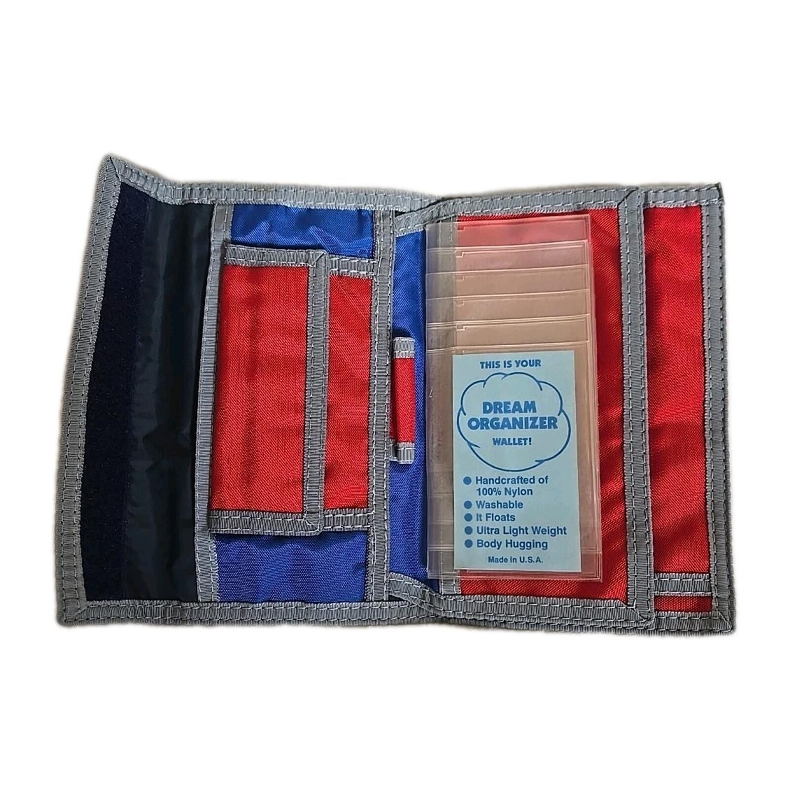 Other Dream Weaver Red Bifold Organizer Wallet Vtg Made In USA NEW Size ONE SIZE - 1 Thumbnail