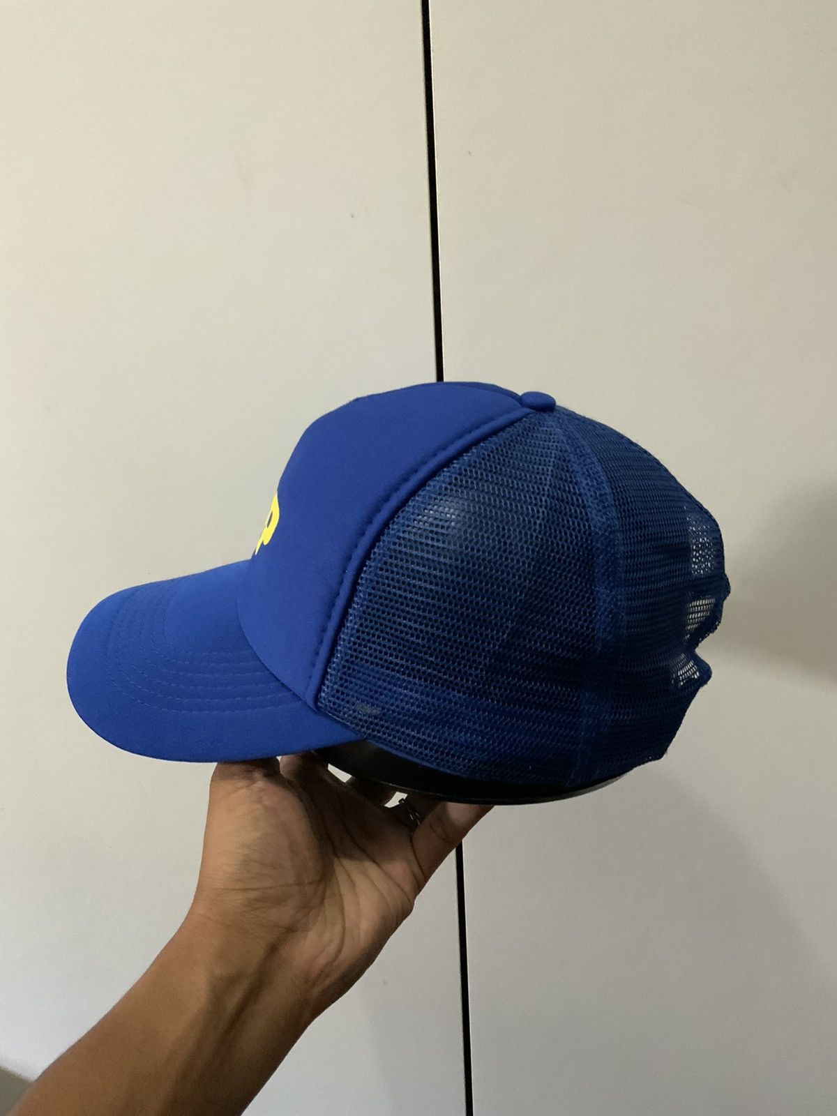 Hat Club JCP Yellow Blue Trucker Hat Size ONE SIZE - 2 Thumbnail
